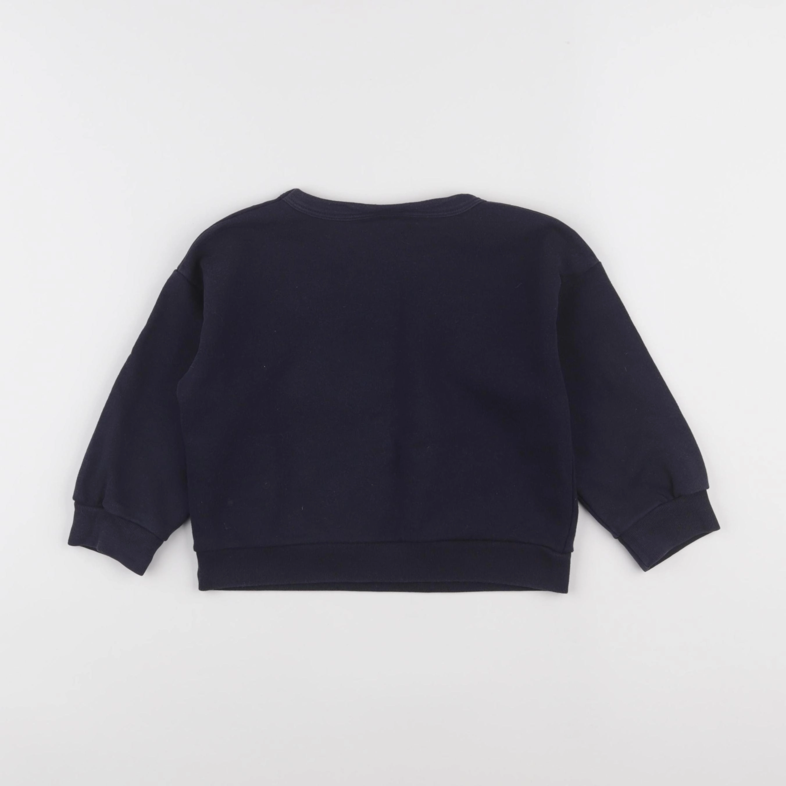 Petit Bateau - sweat bleu - 4 ans