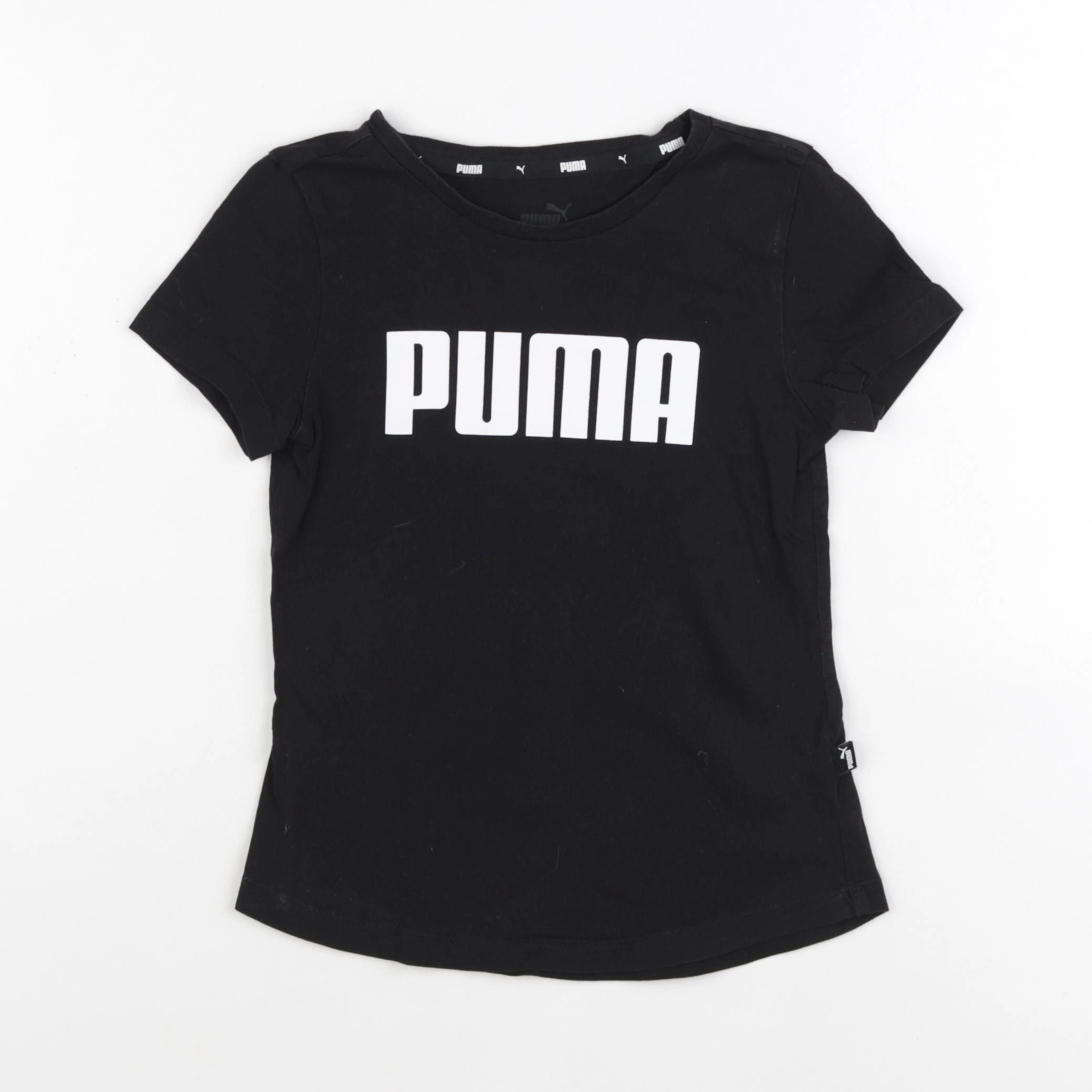 Puma - tee-shirt noir - 7/8 ans