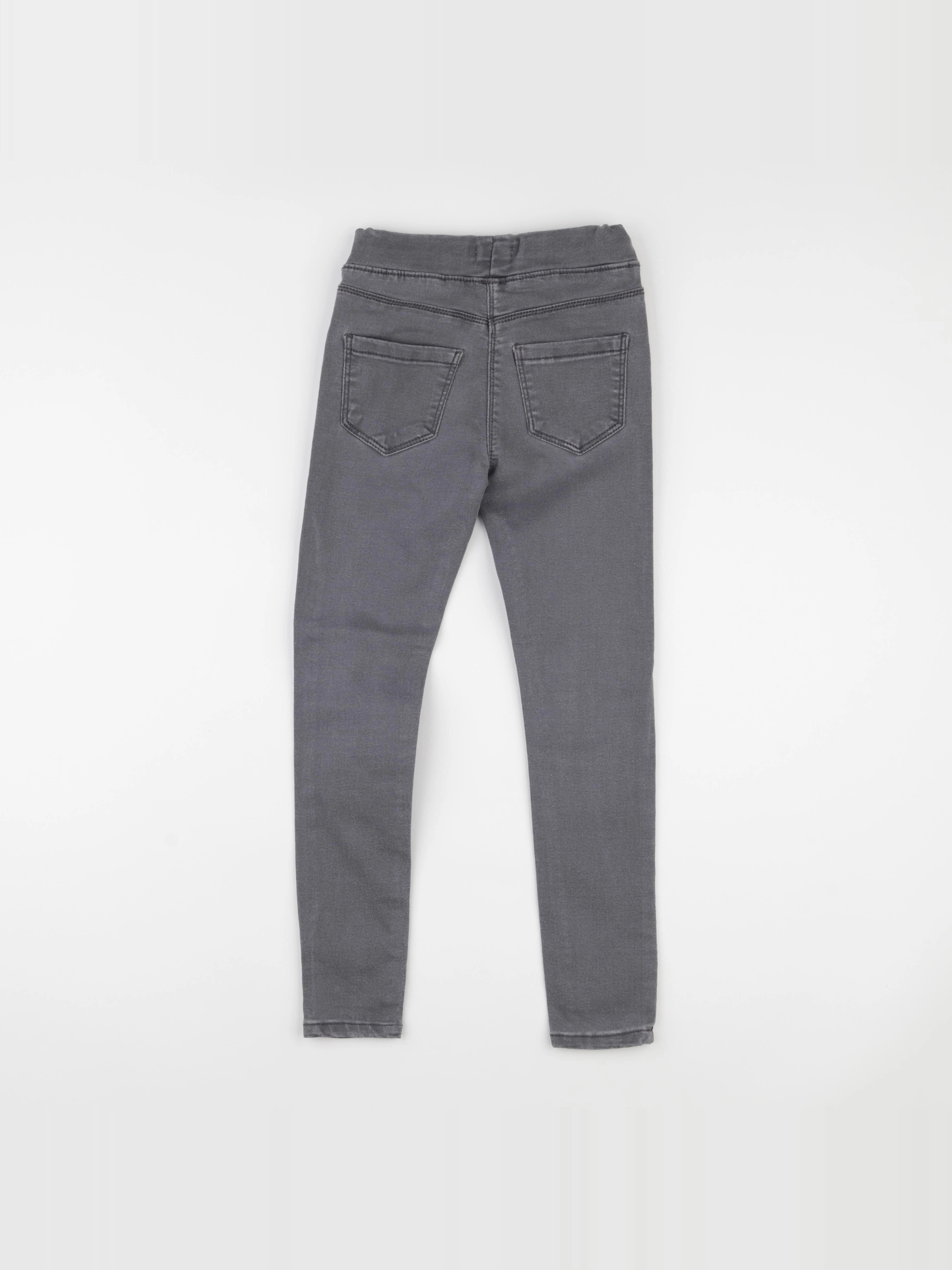 Vertbaudet - jegging gris - 9 ans