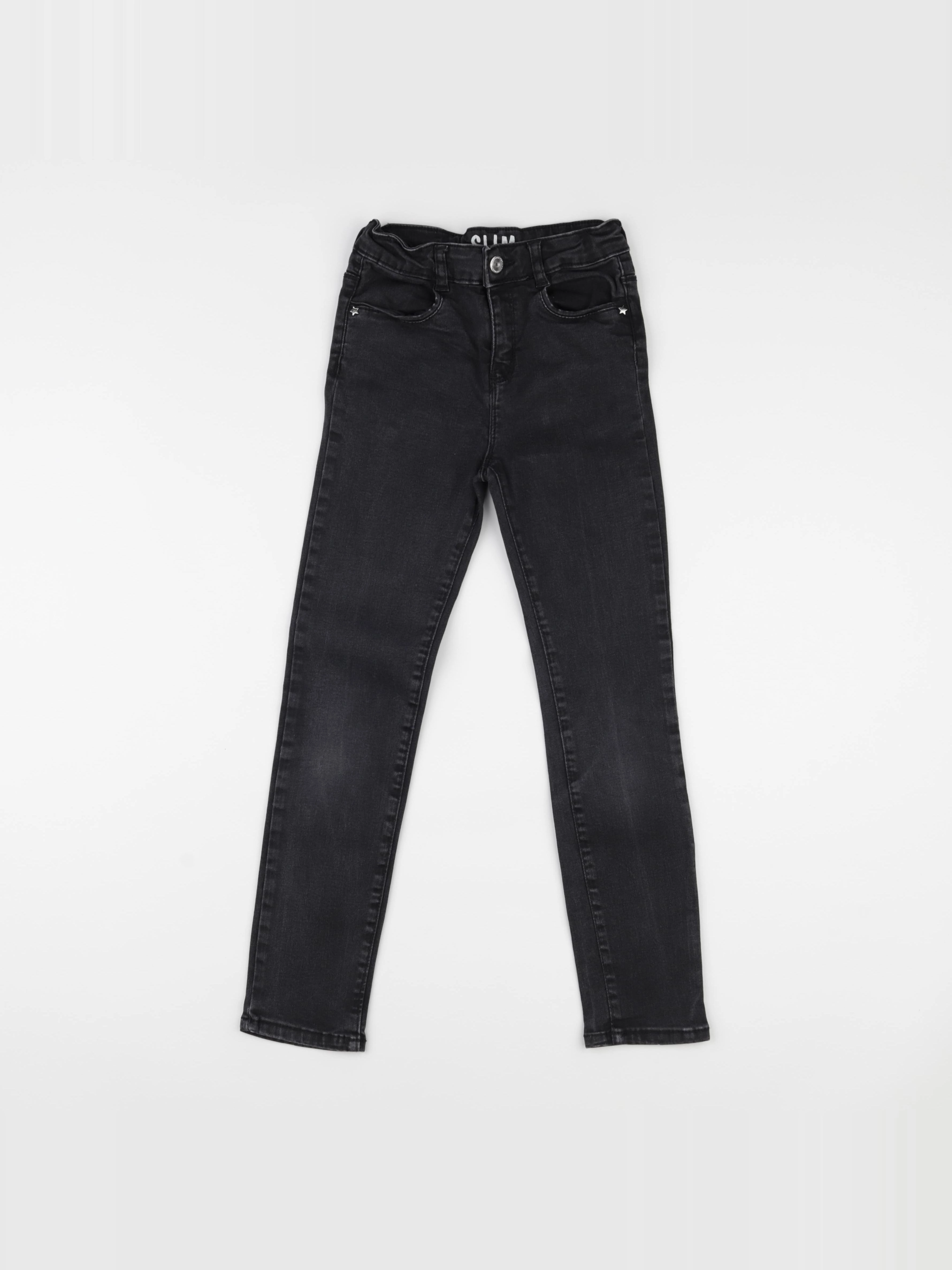 Vertbaudet - jean noir - 9 ans