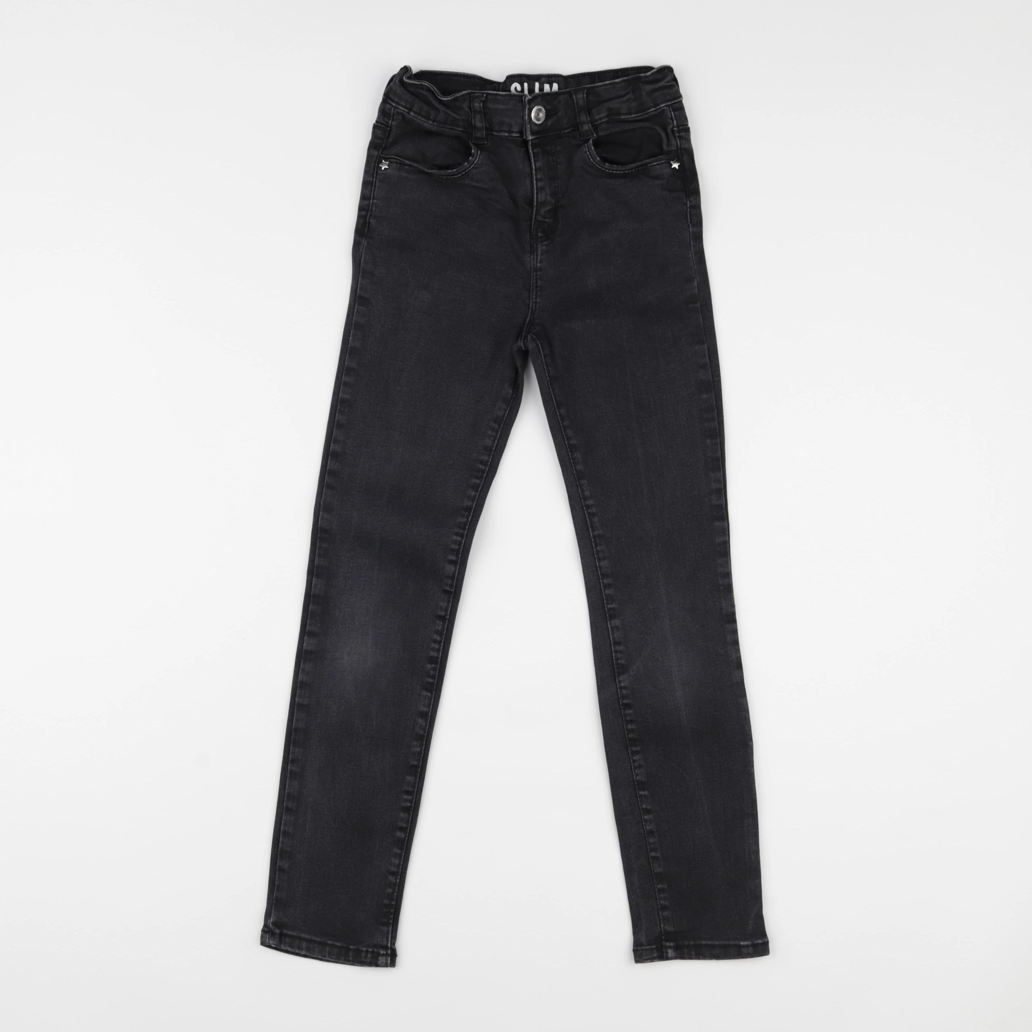 Vertbaudet - jean noir - 9 ans