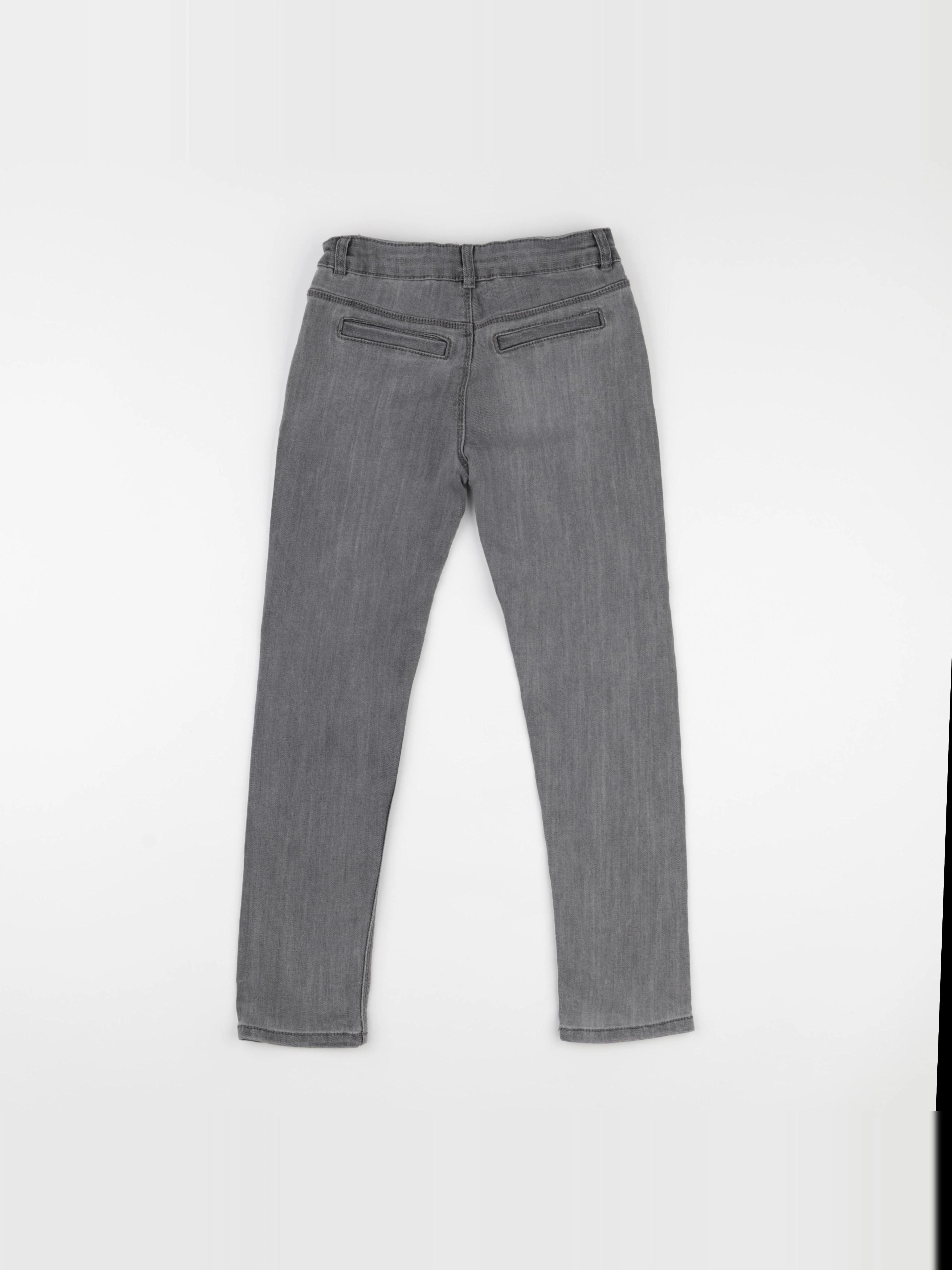 Vertbaudet - jean gris - 9 ans