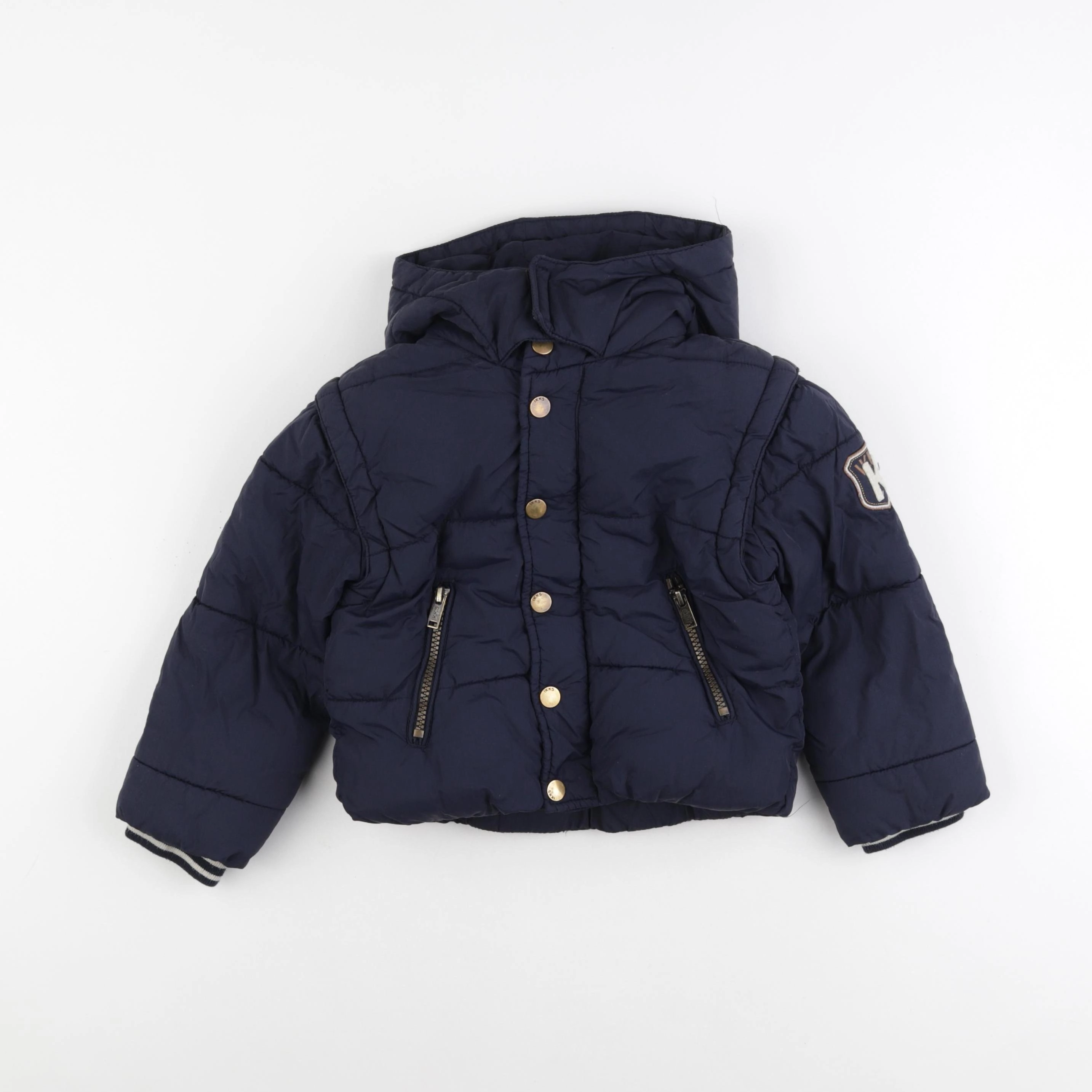 IKKS - doudoune bleu - 3 ans