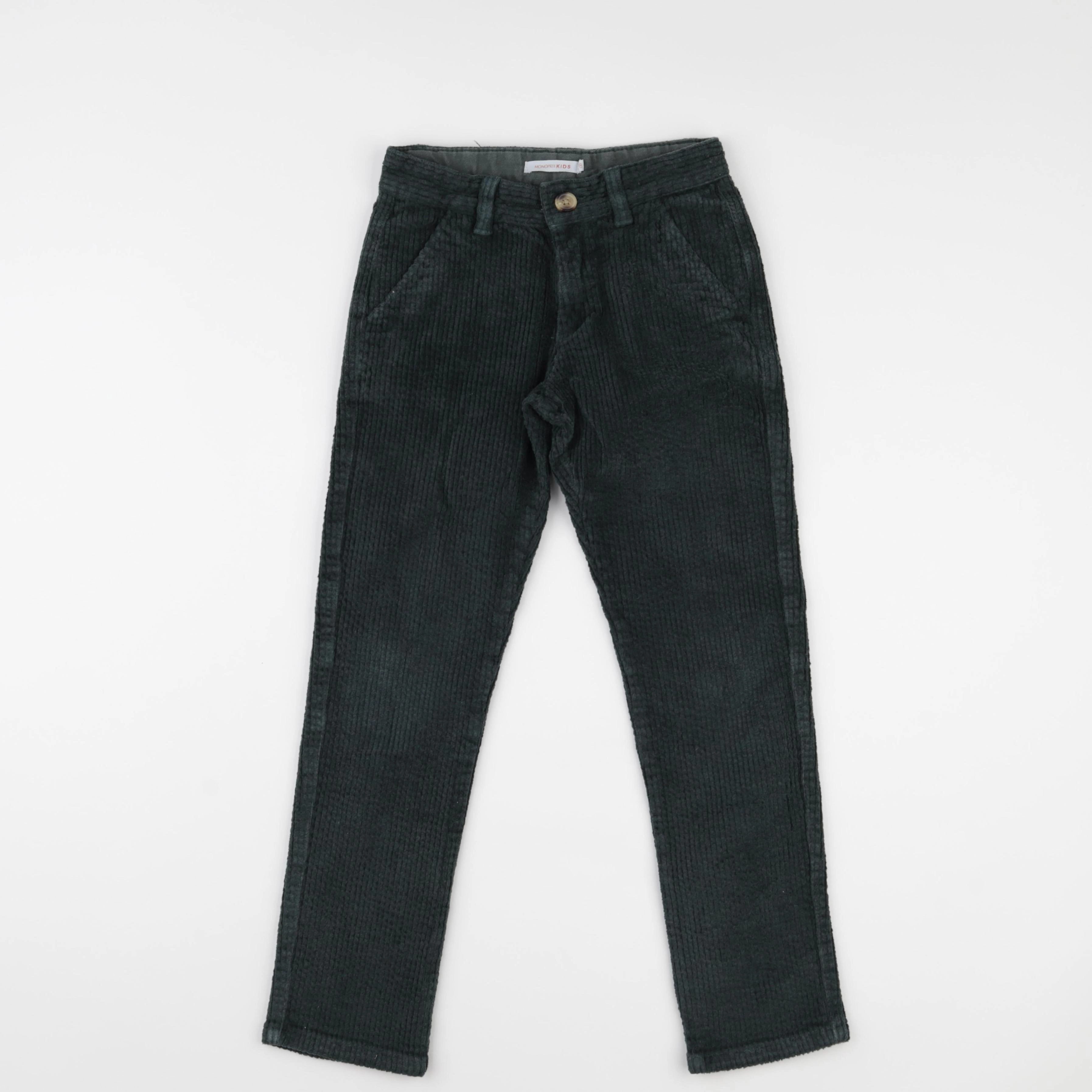 Monoprix - pantalon vert - 8 ans