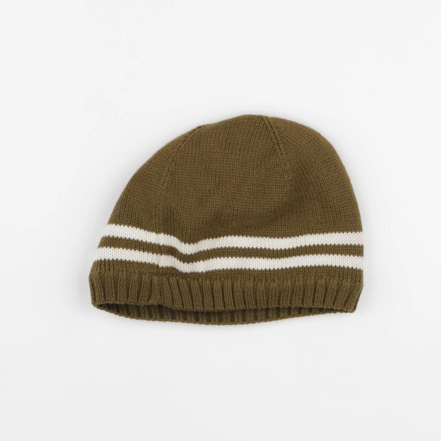 Petit Bateau - bonnet vert - 6/8 ans
