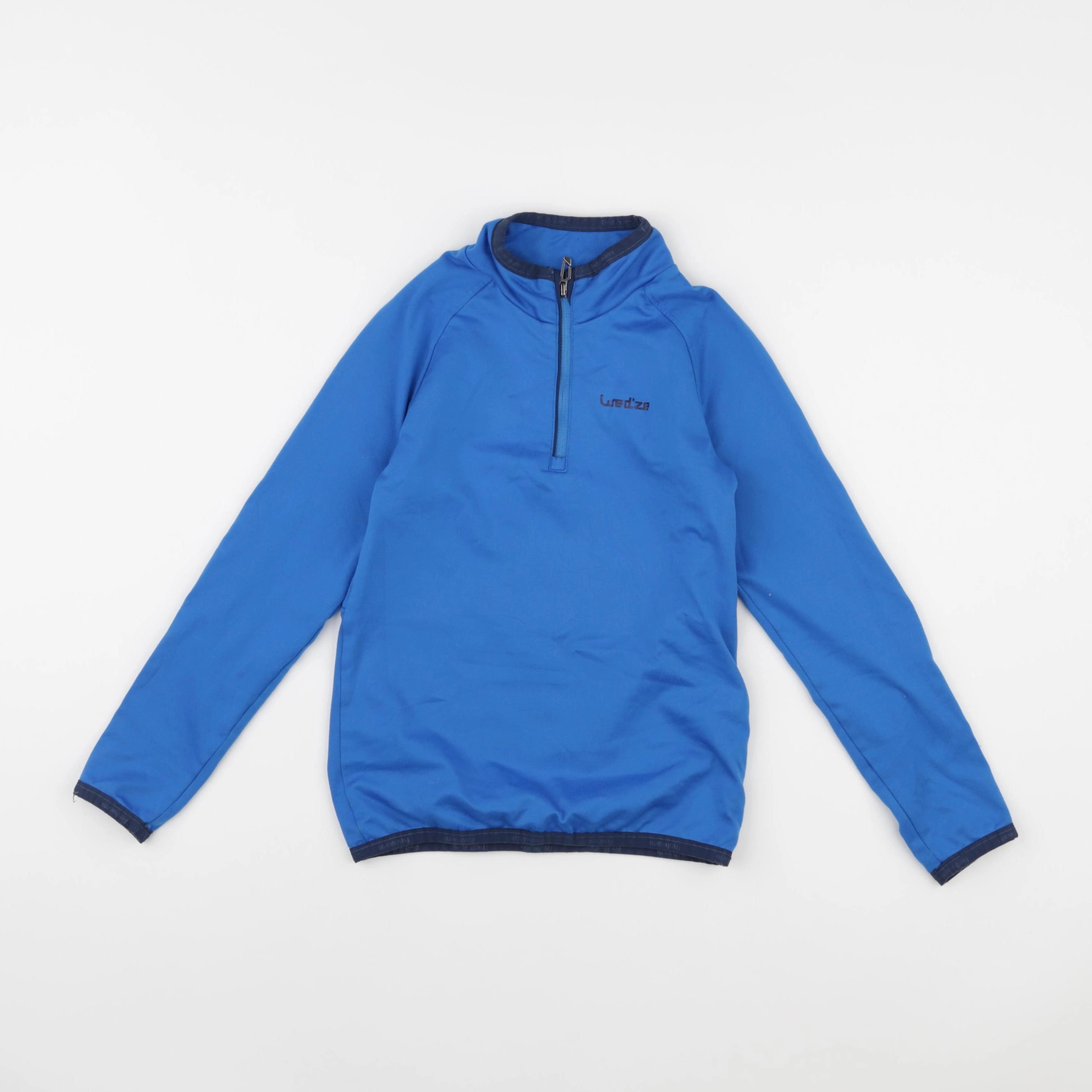 Decathlon ski - tee-shirt technique bleu - 8 ans