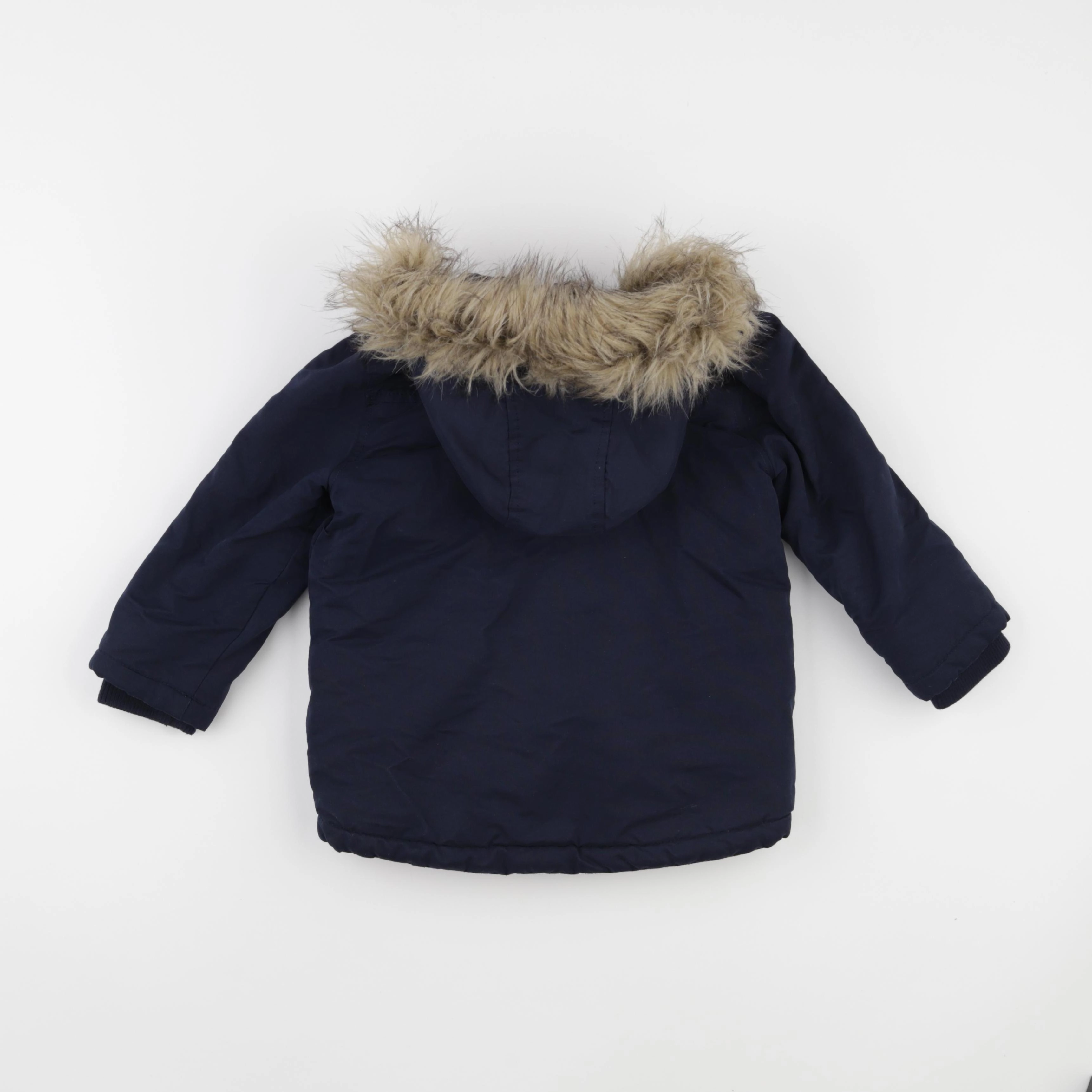 Vertbaudet - parka bleu - 4 ans