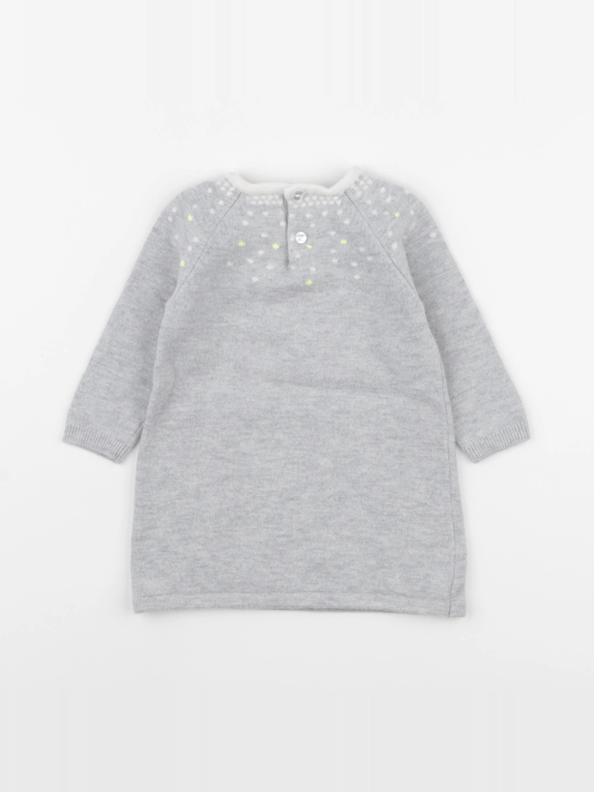 Jacadi - robe gris - 12 mois