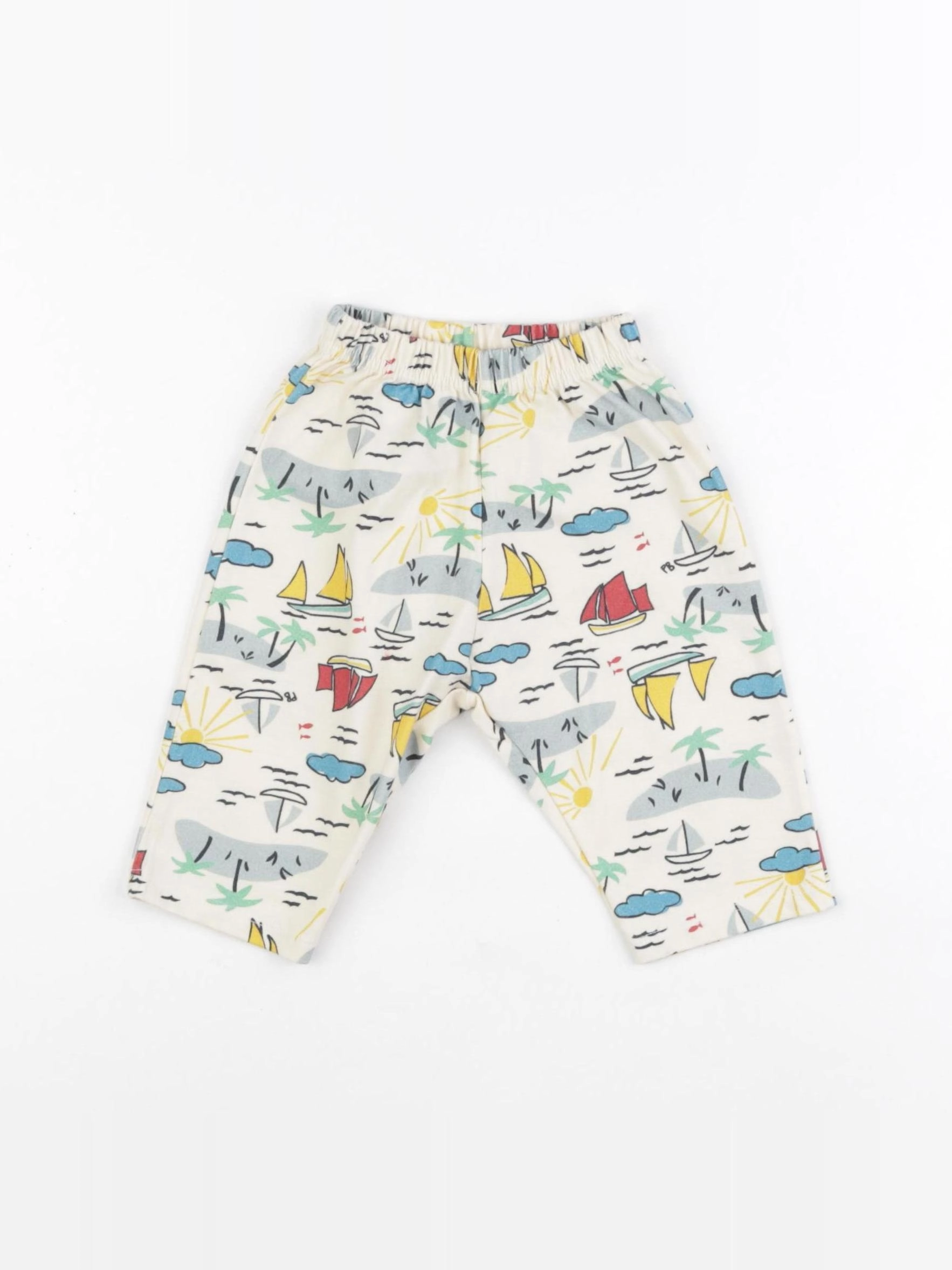 Petit Bateau - pantalon multicolore - 6 mois