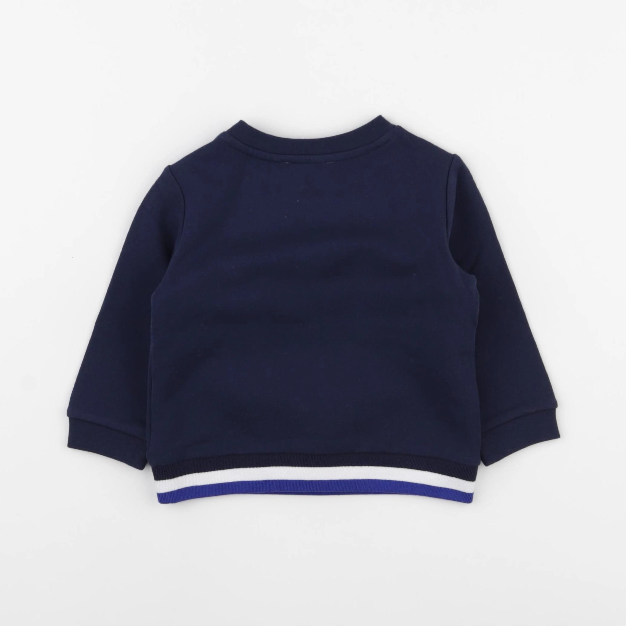 Jacadi - sweat bleu - 12 mois