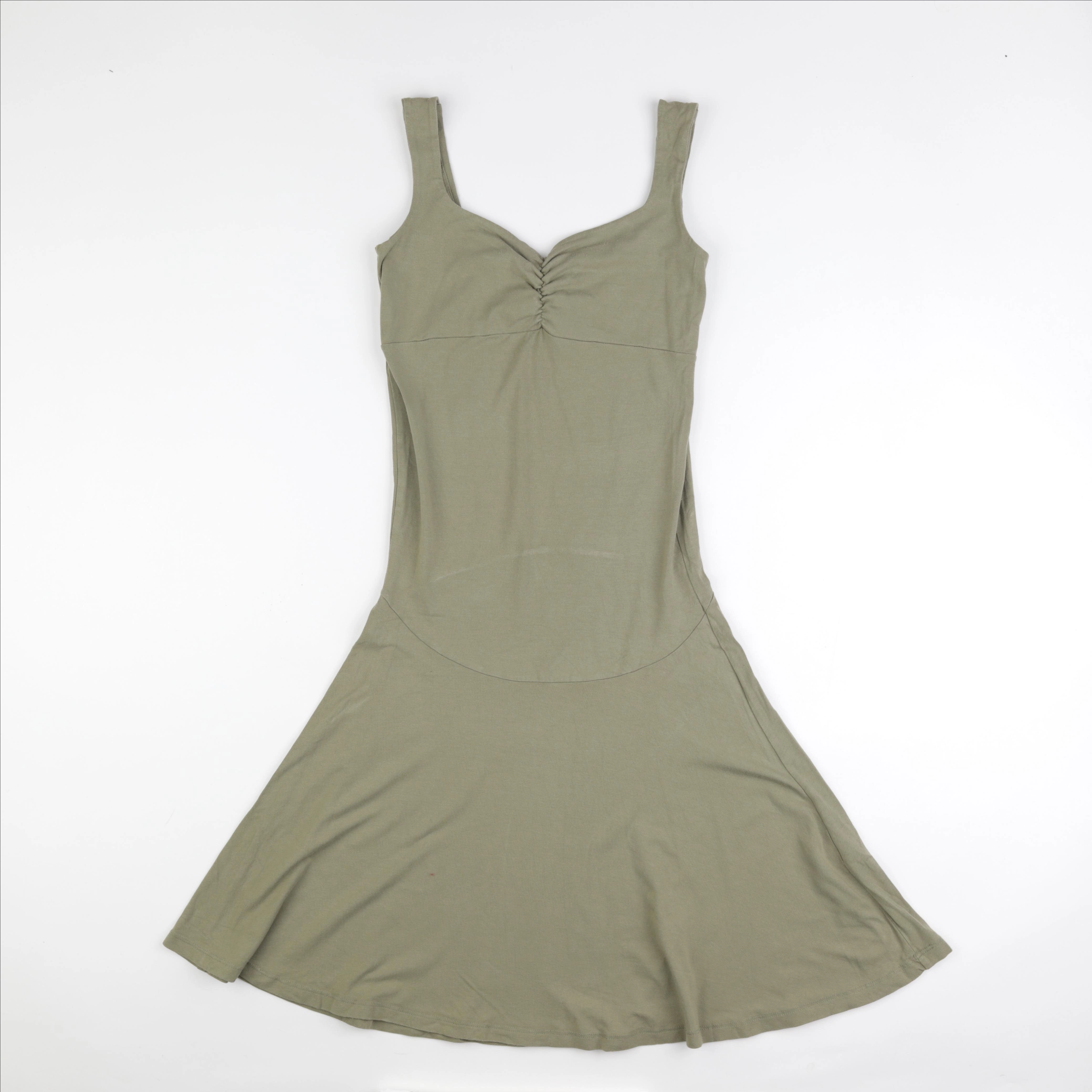 H&M - robe grossesse vert - s