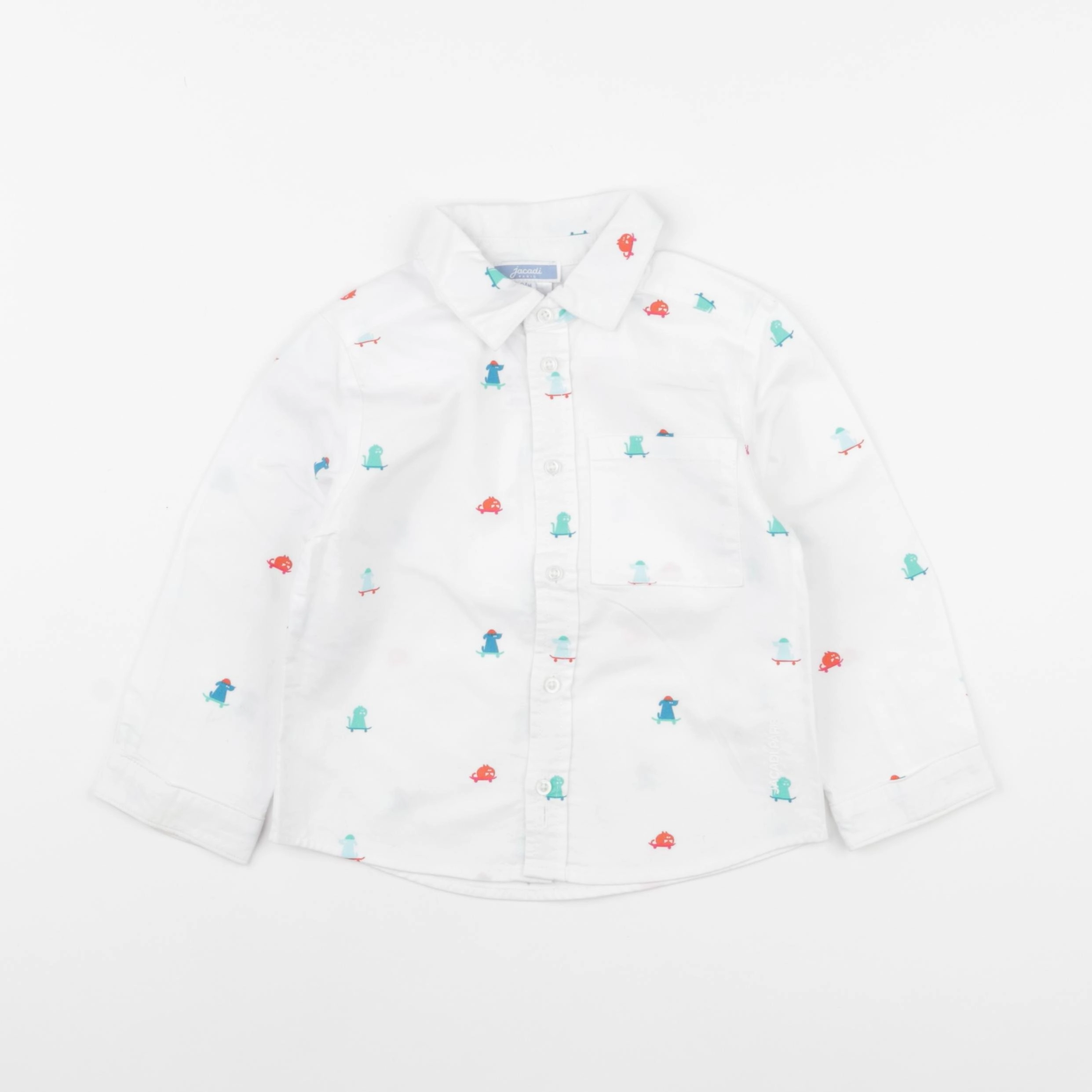 Jacadi - chemise multicolore - 24 mois