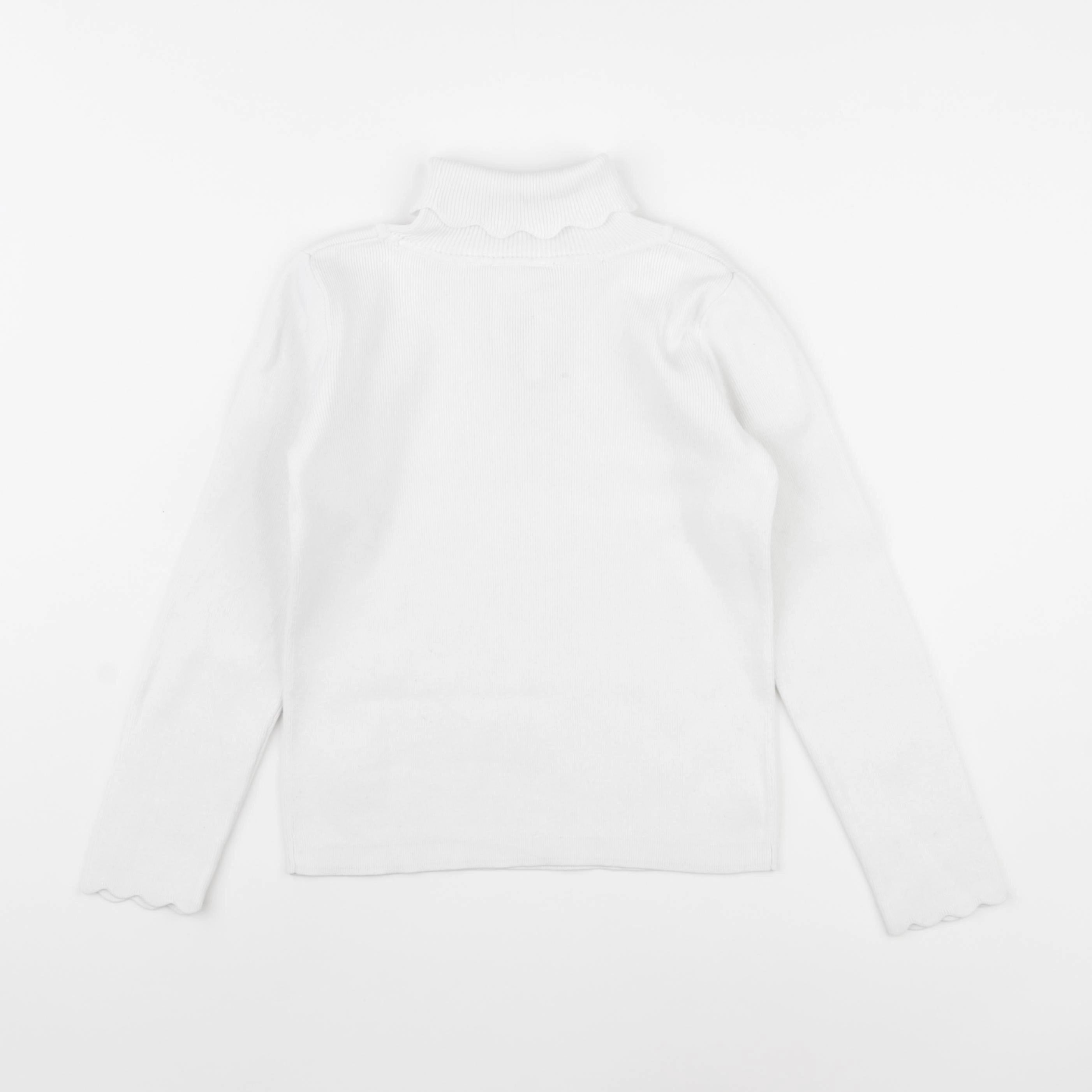 Jacadi - pull blanc - 8 ans