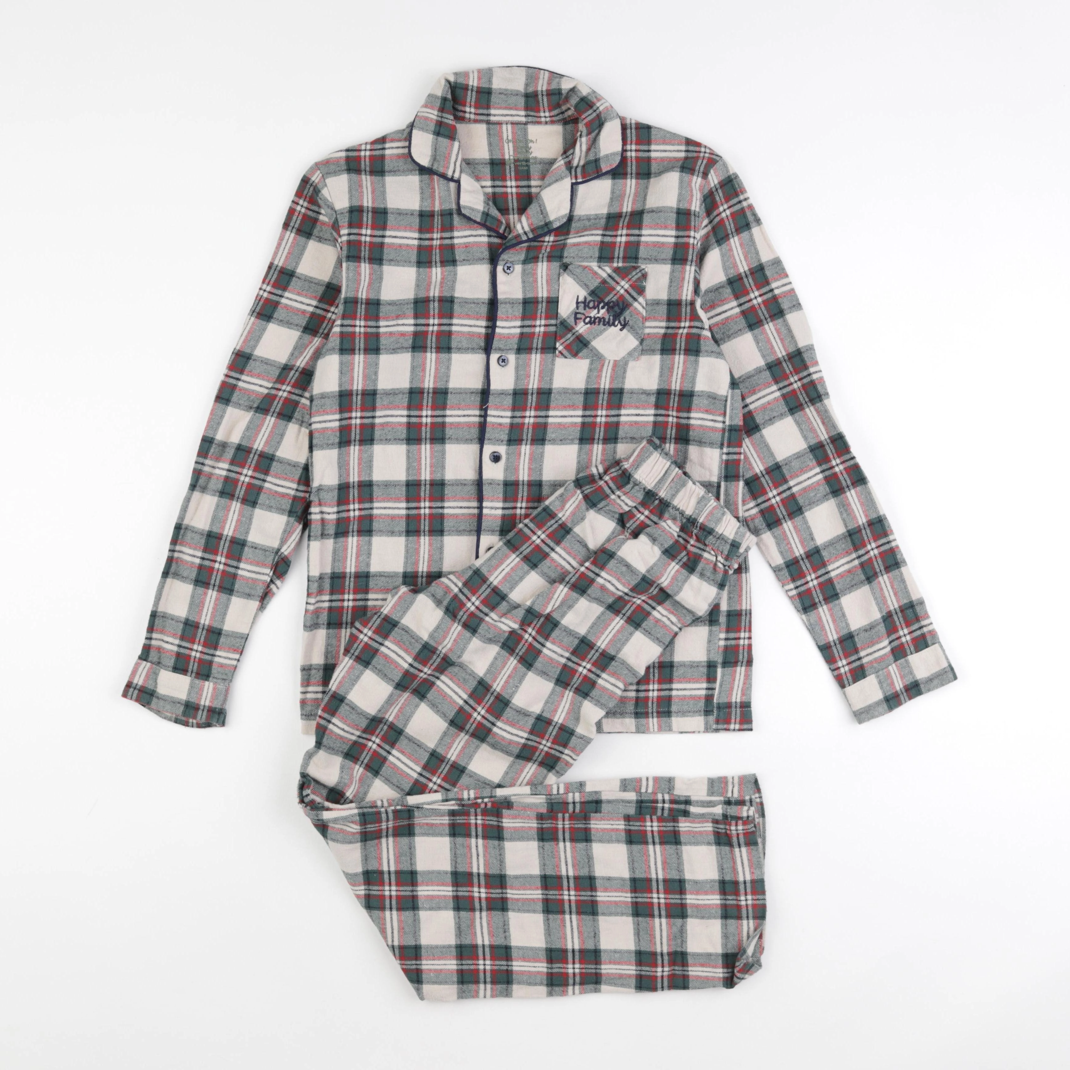 Vertbaudet - pyjama coton multicolore - 12 ans