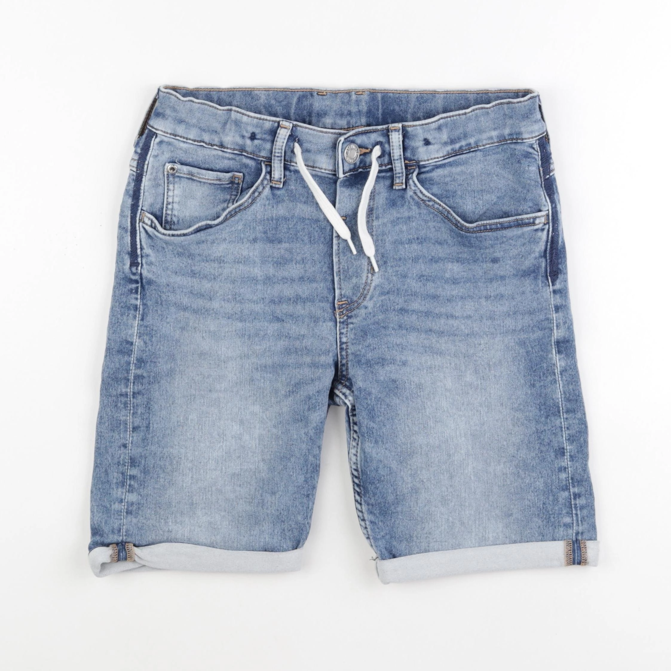 H&M - short bleu - 12/13 ans