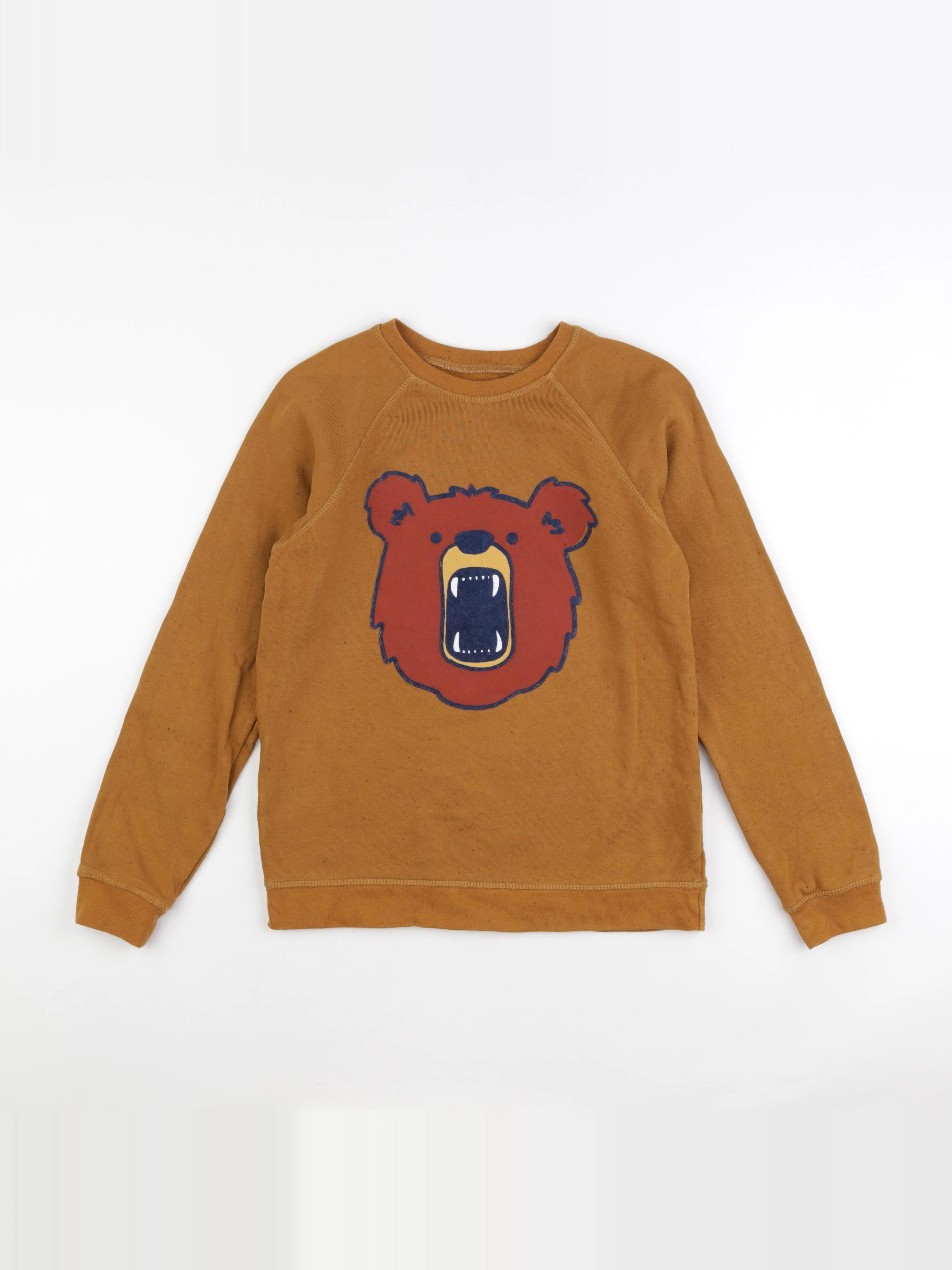 Monoprix - sweat marron - 14 ans