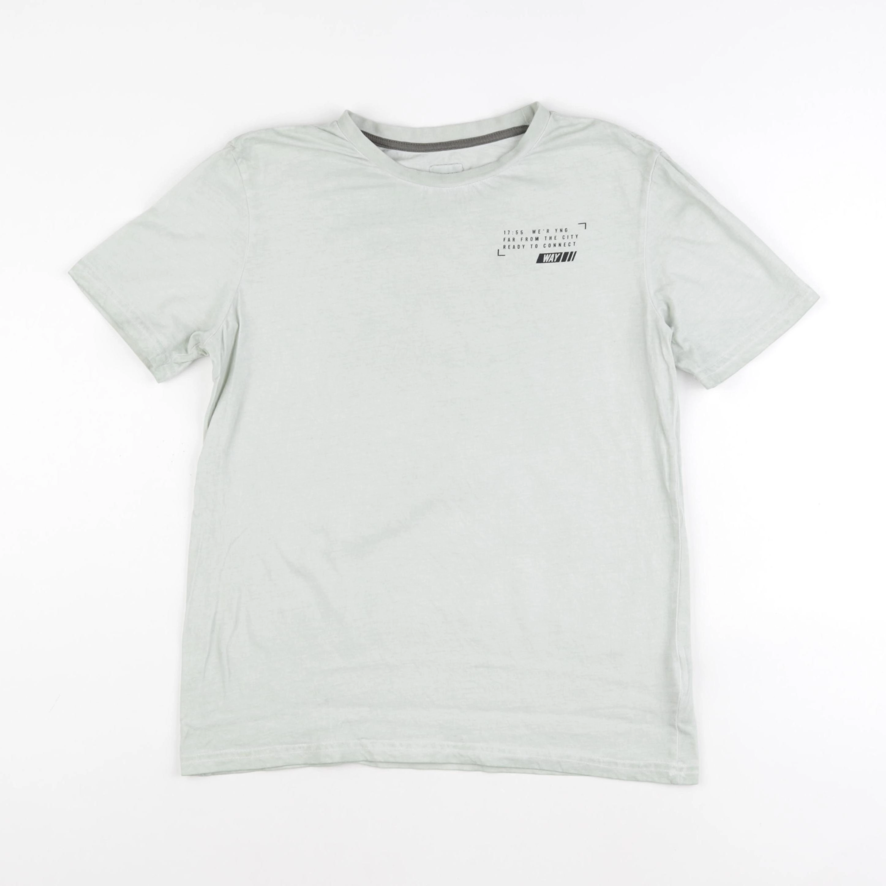 IKKS - tee-shirt imprimé au dos vert - 12 ans