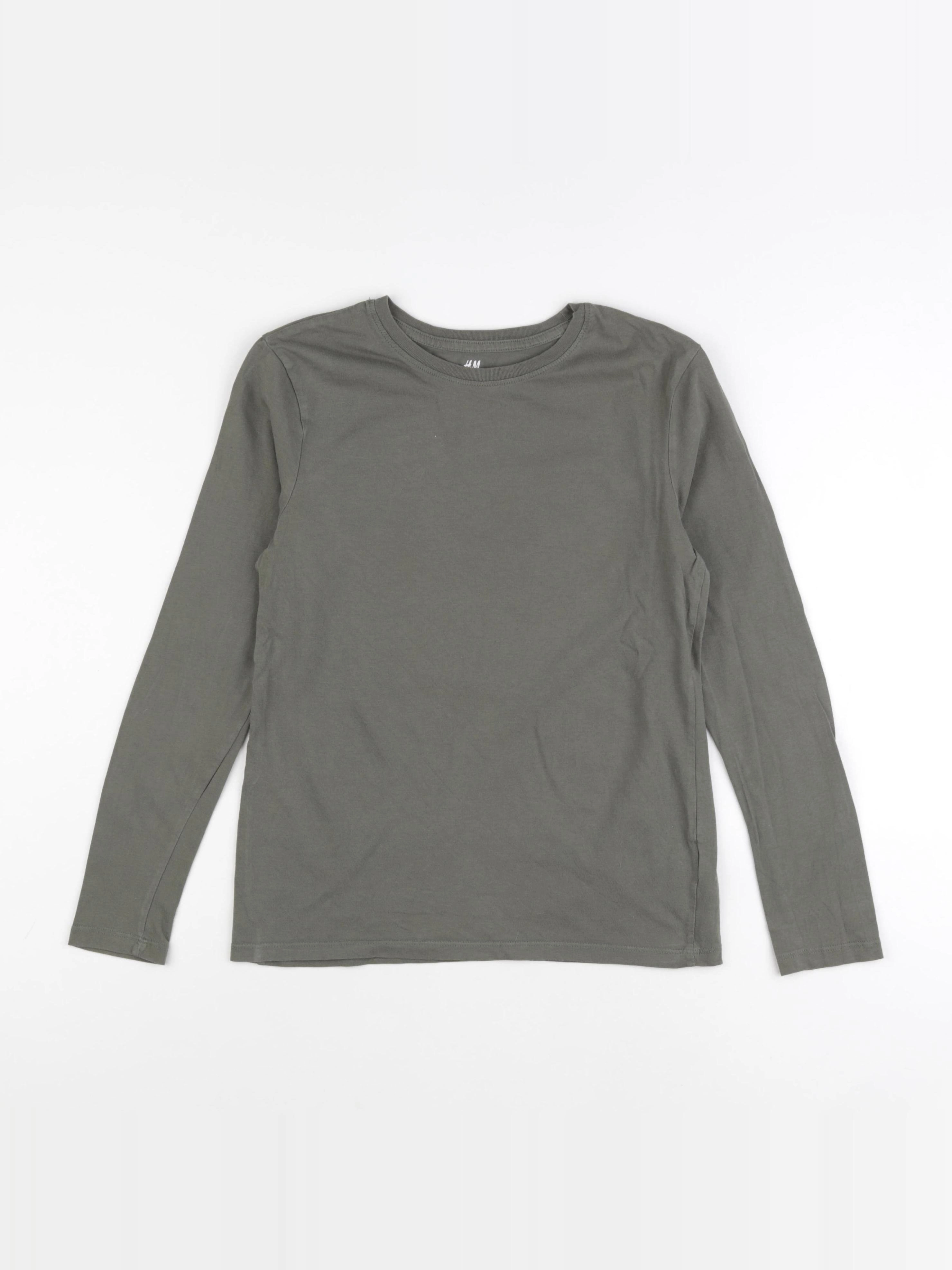 H&M - tee-shirt vert - 10/12 ans