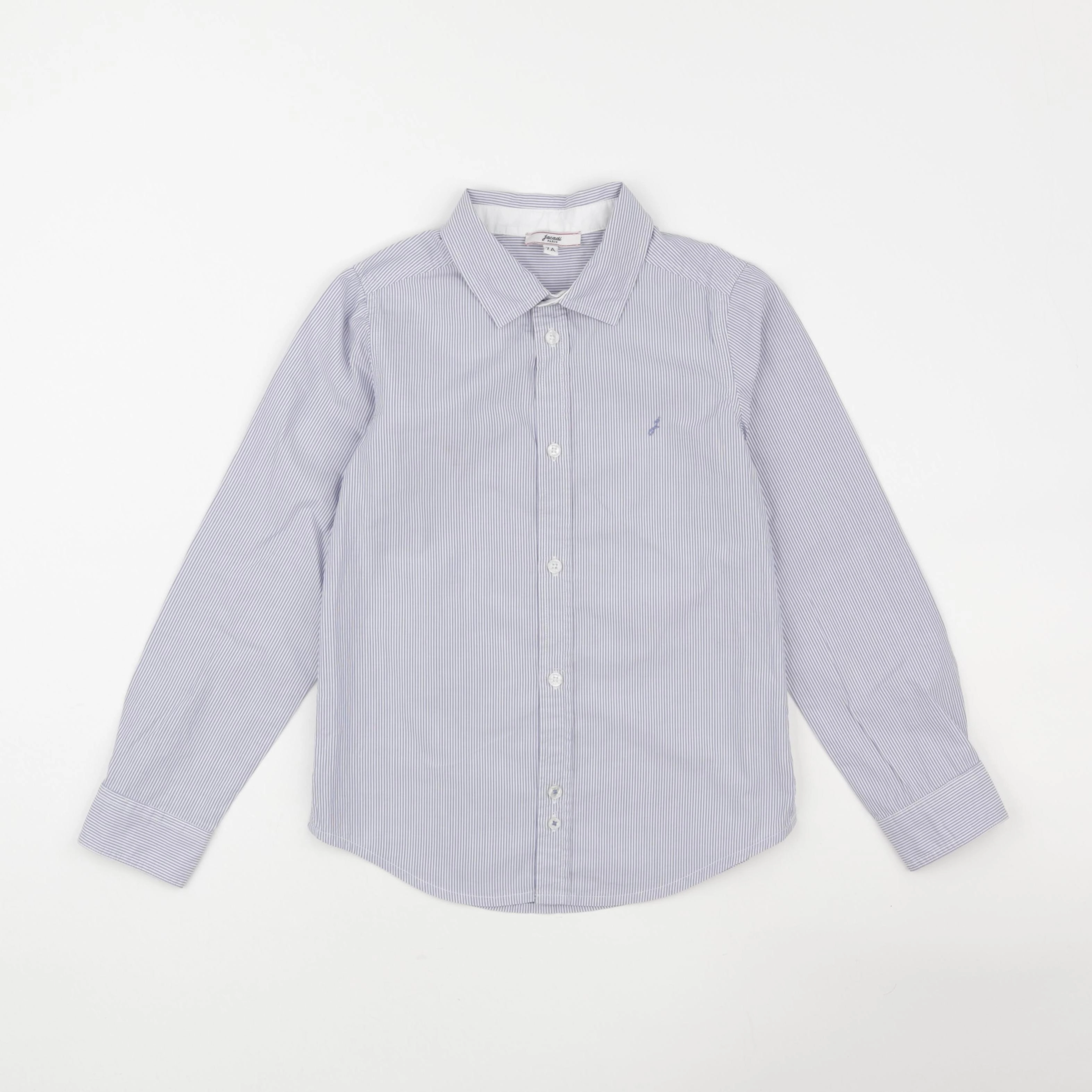 Jacadi - chemise blanc, bleu - 7 ans