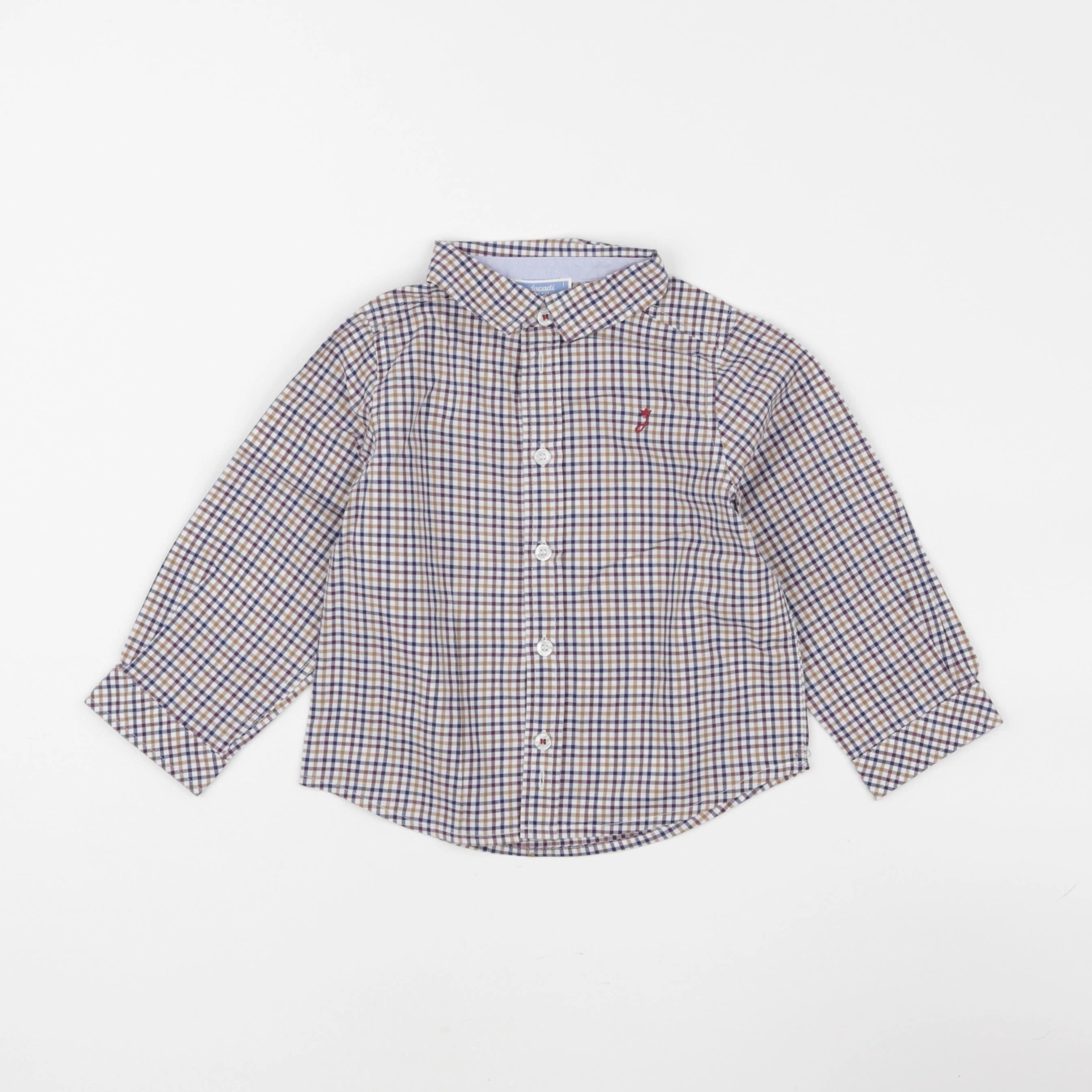 Jacadi - chemise multicolore - 24 mois