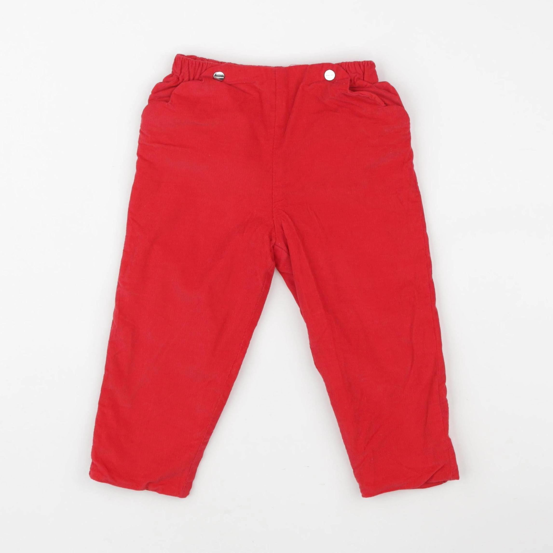 Jacadi - pantalon rouge - 24 mois