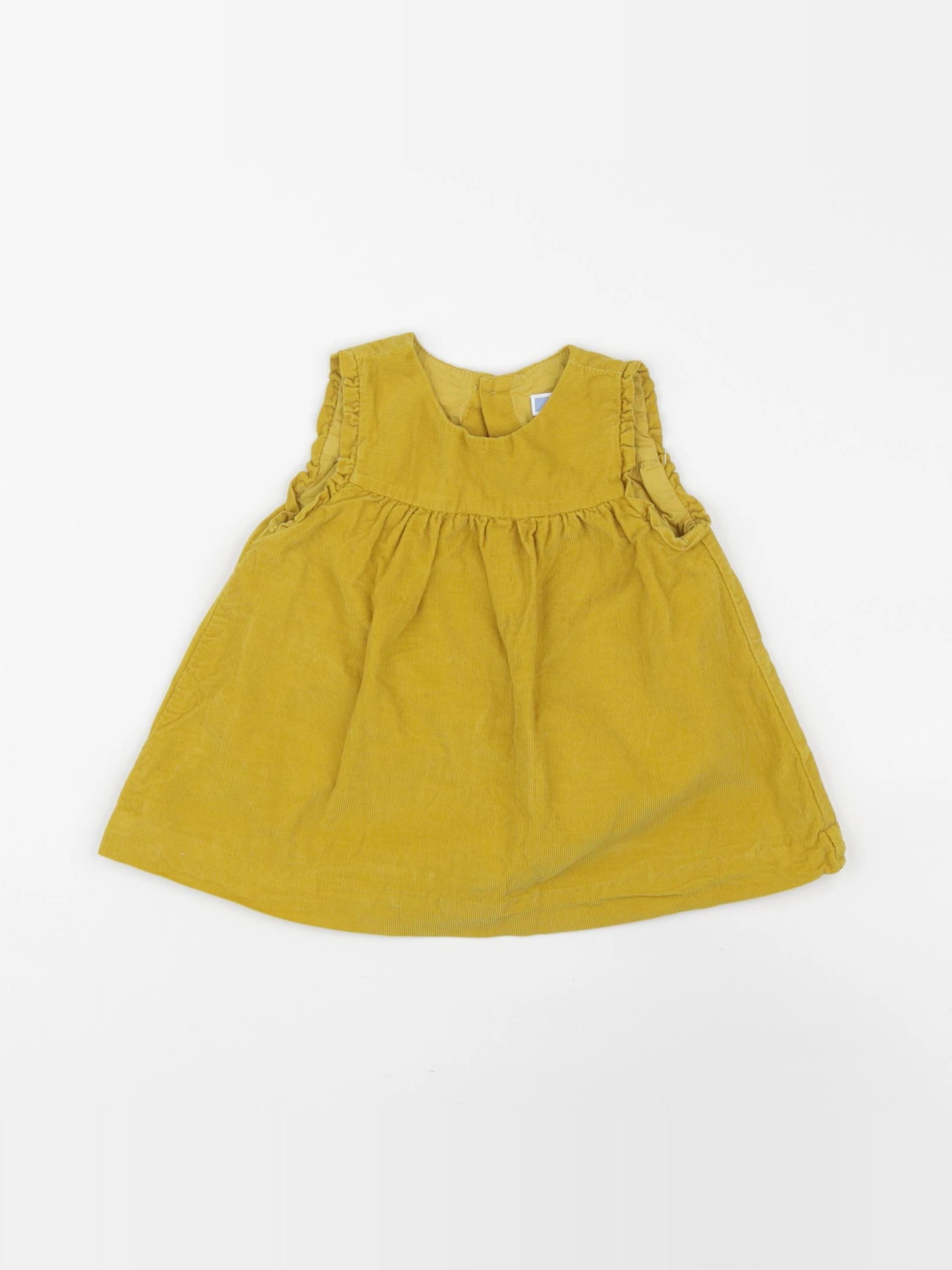 Jacadi - robe jaune - 6 mois