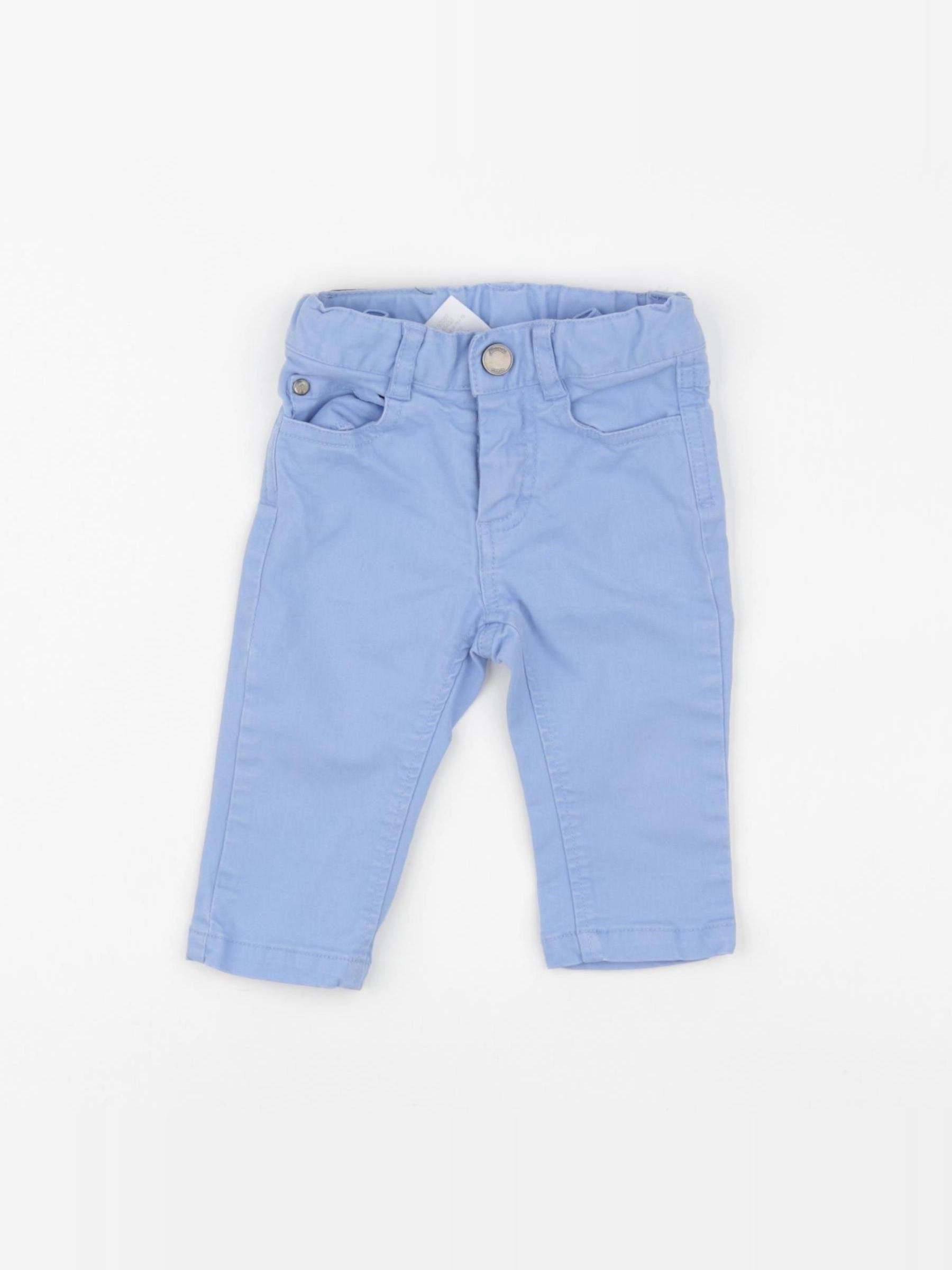 Jacadi - pantalon bleu - 6 mois