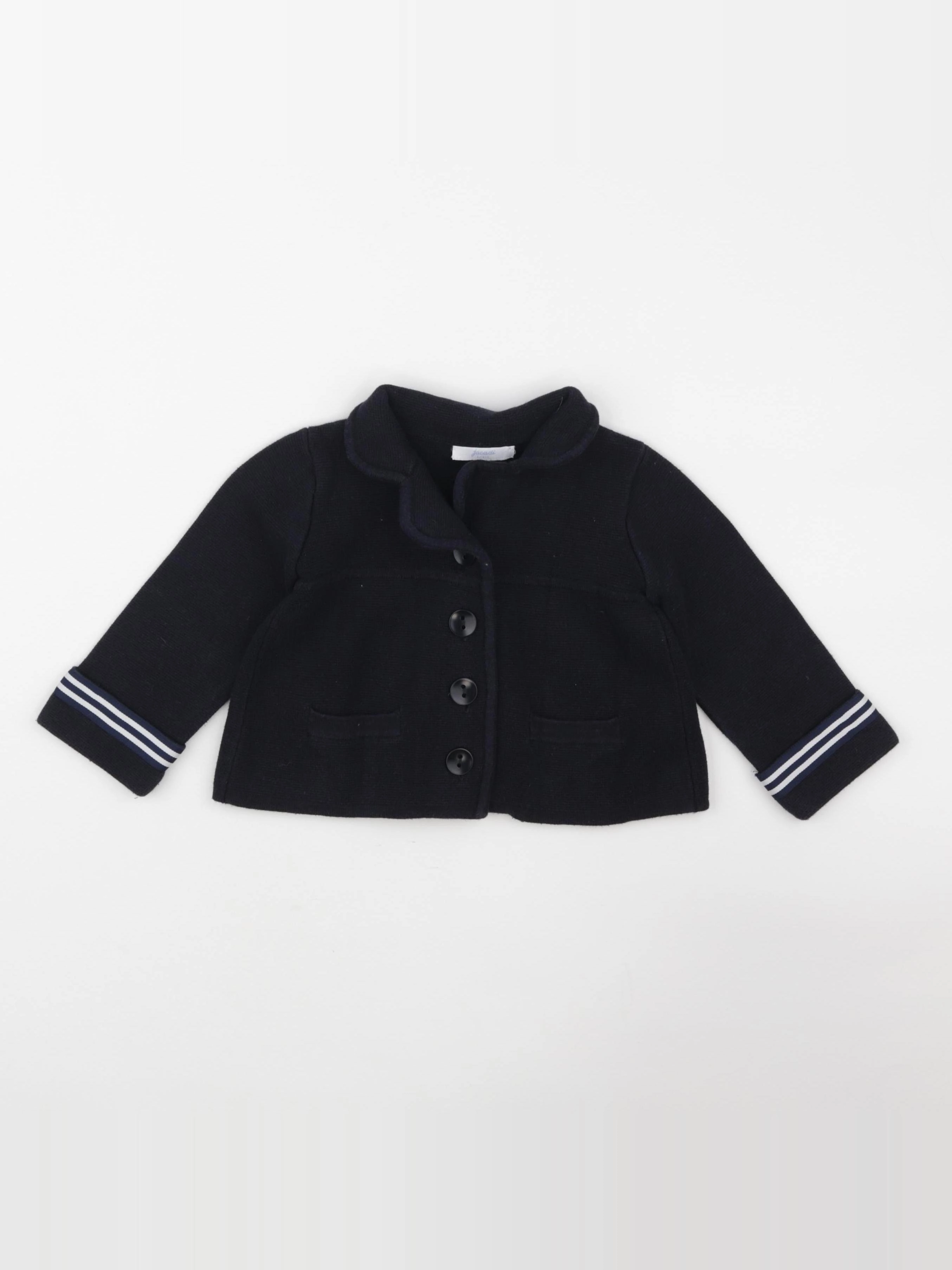 Jacadi - gilet bleu - 2 ans