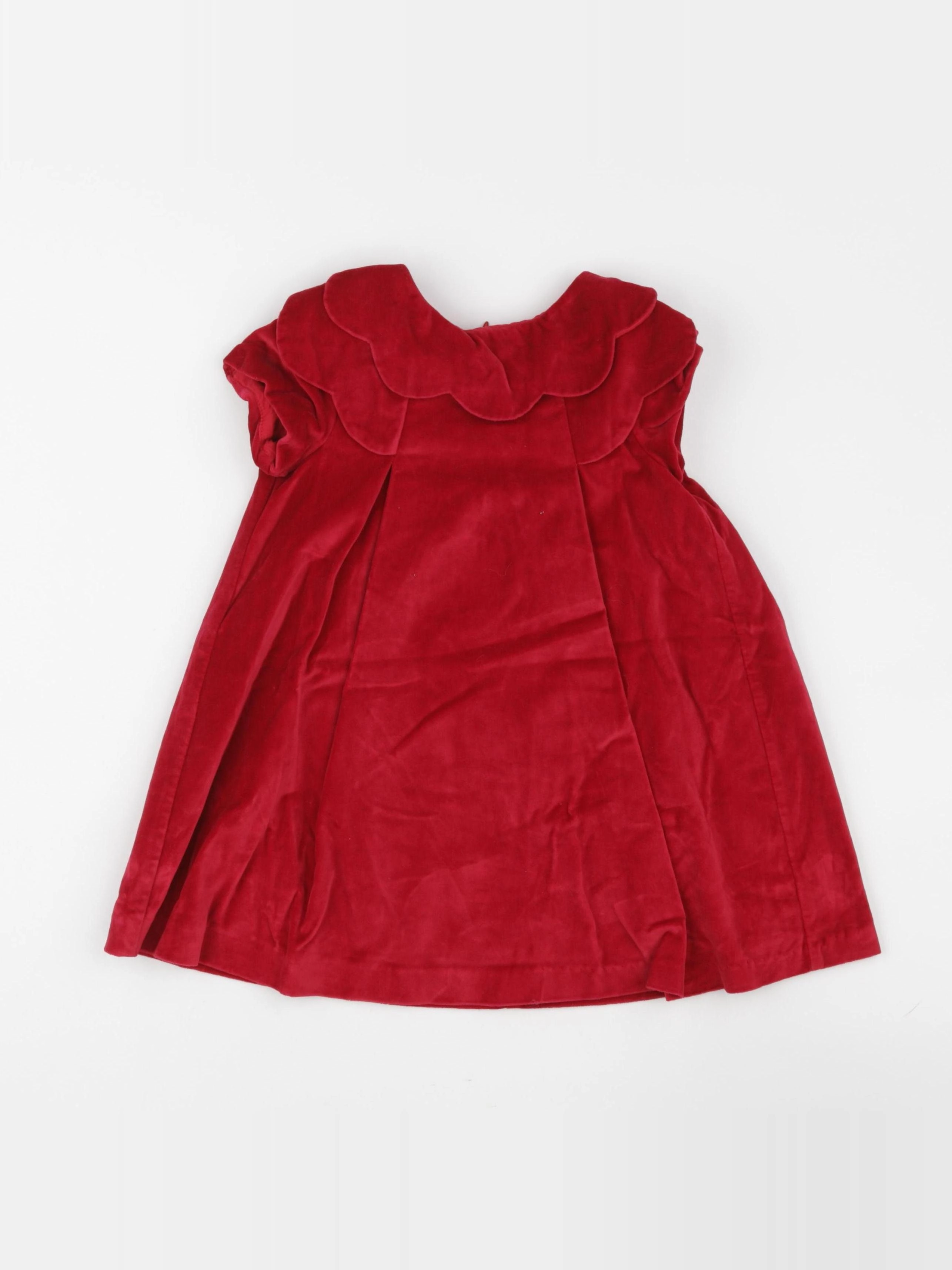 Jacadi - robe rouge - 36 mois