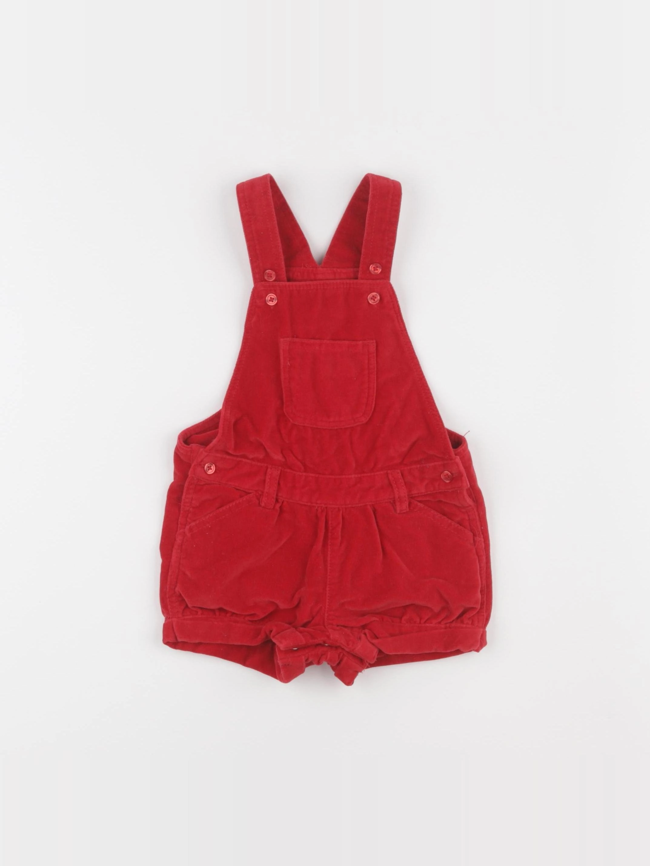 Boutchou - salopette rouge - 9 mois