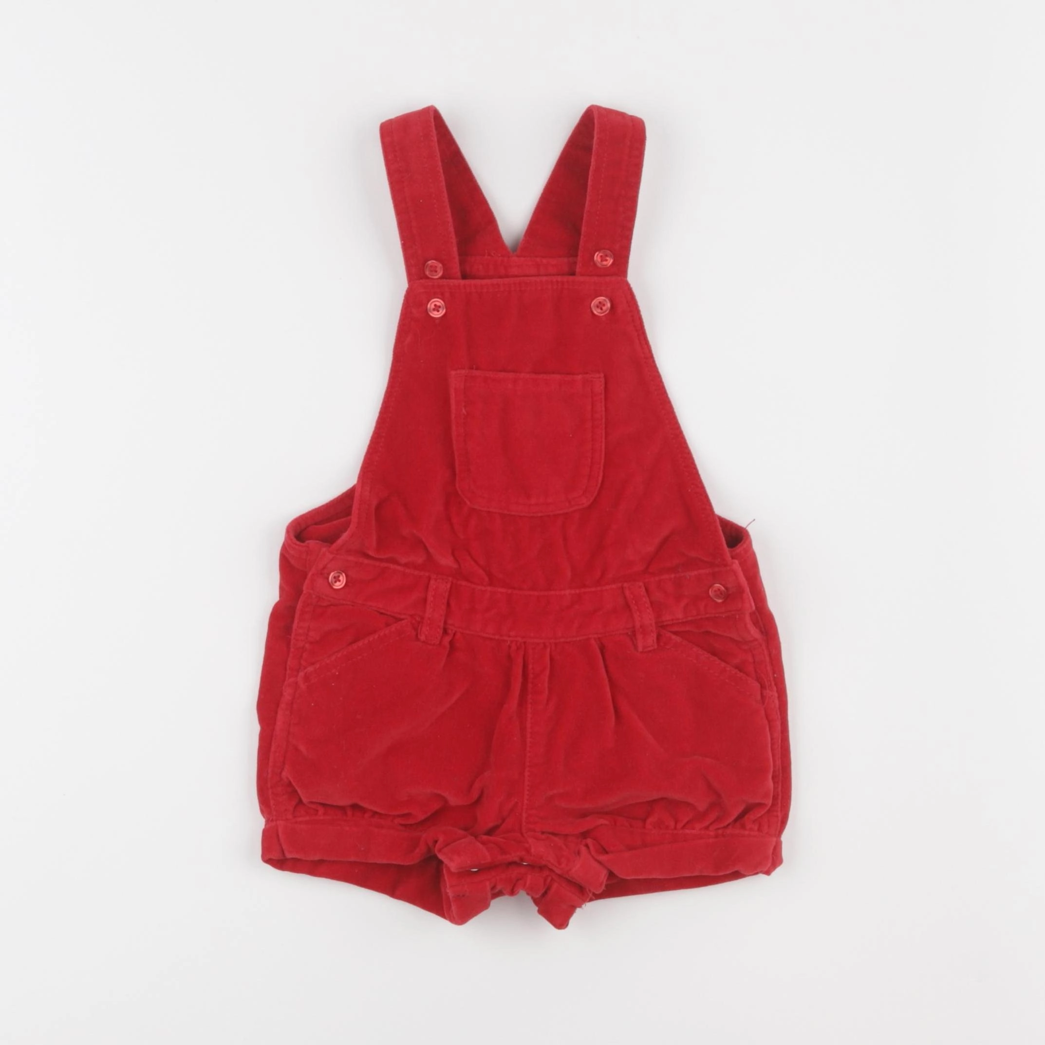 Boutchou - salopette rouge - 9 mois