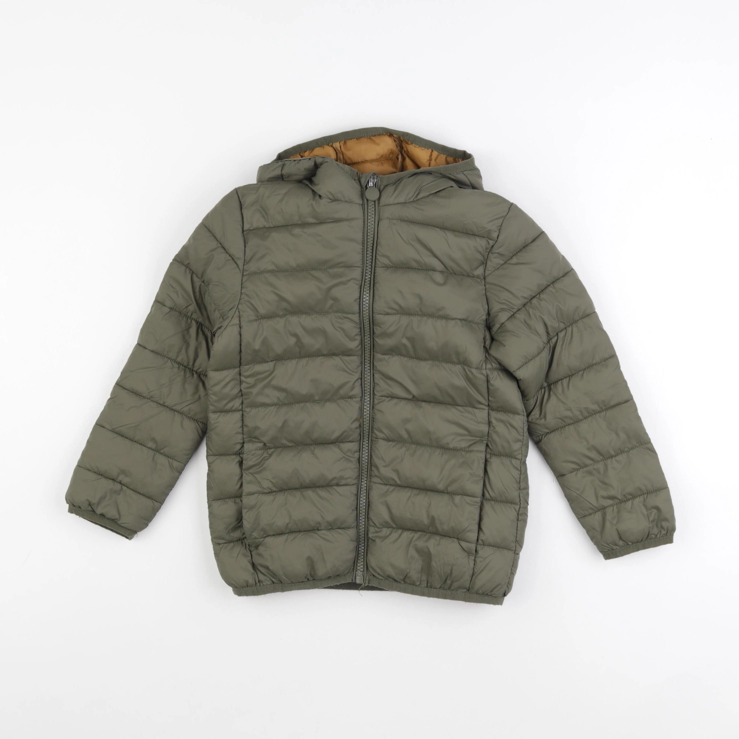 Vertbaudet - doudoune vert - 6 ans