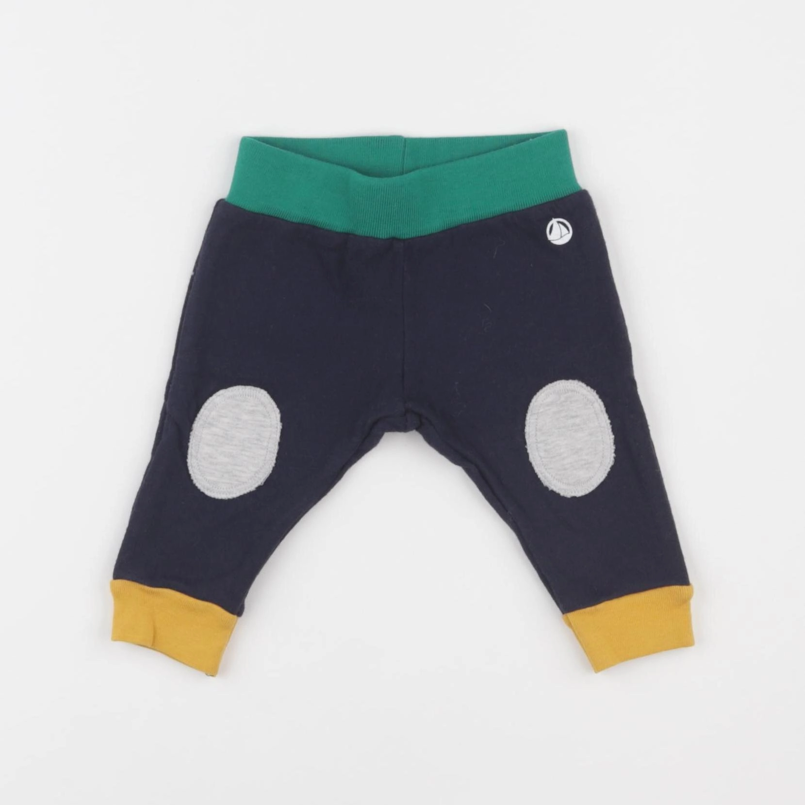 Petit Bateau - legging bleu - 3 mois