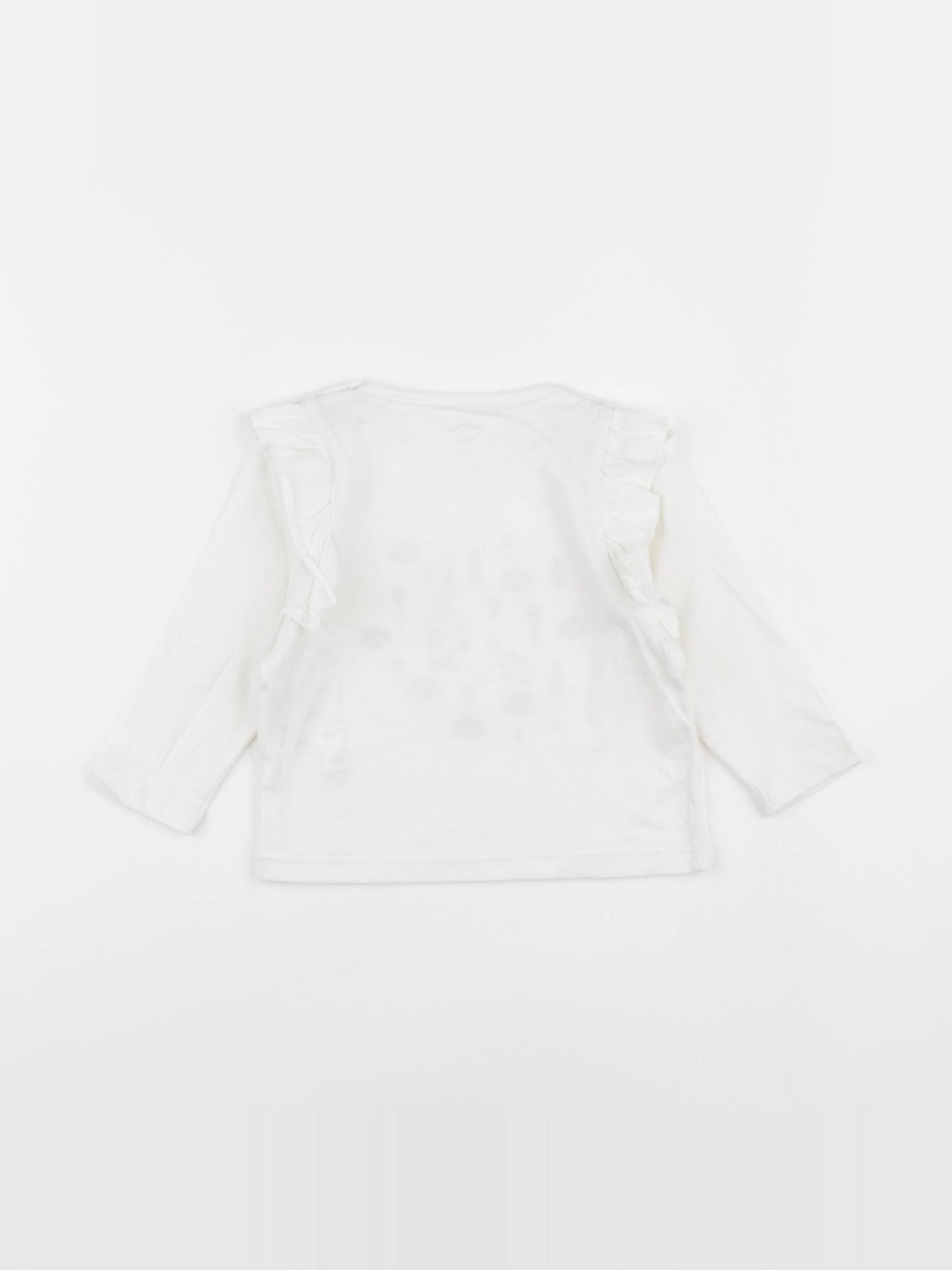Boutchou - tee-shirt blanc - 9 mois