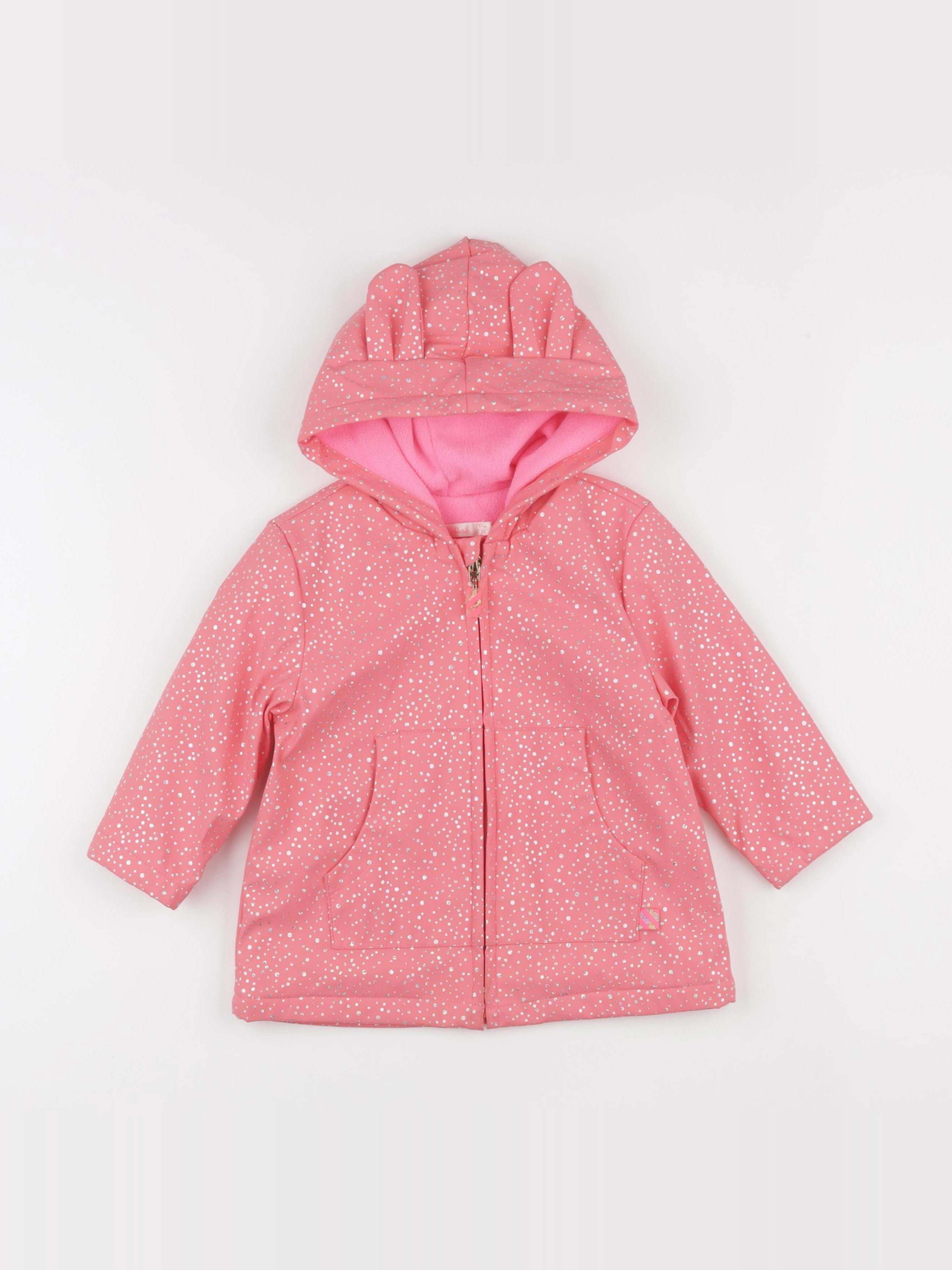 Billie Blush - imperméable rose - 18 mois