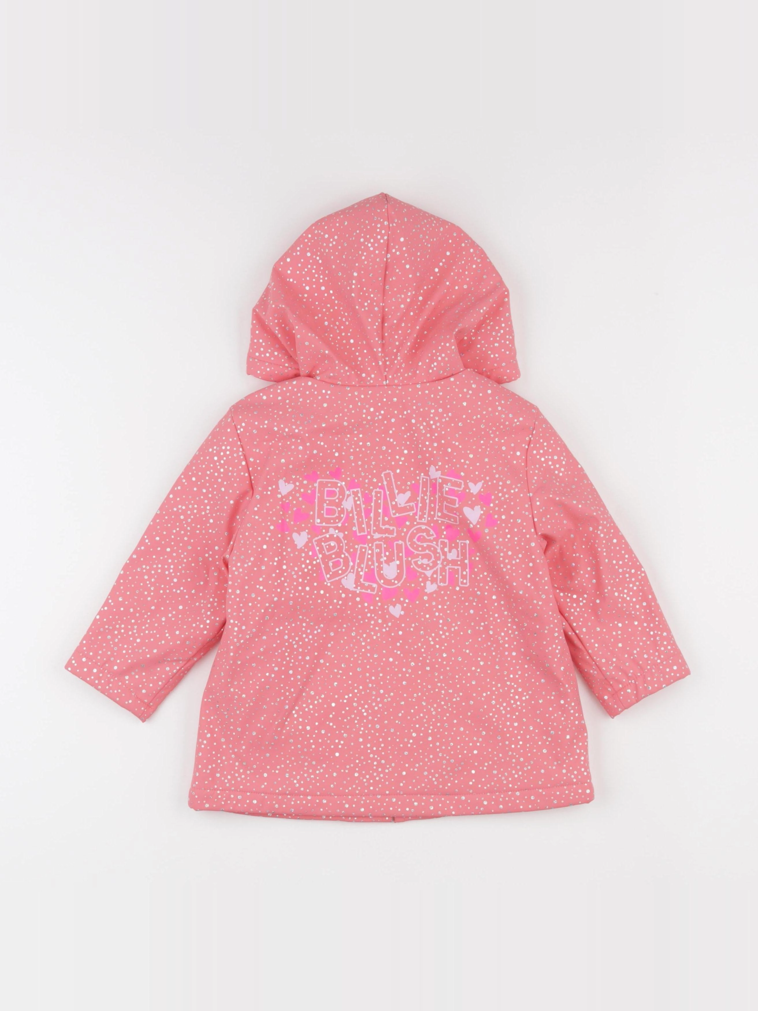 Billie Blush - imperméable rose - 18 mois
