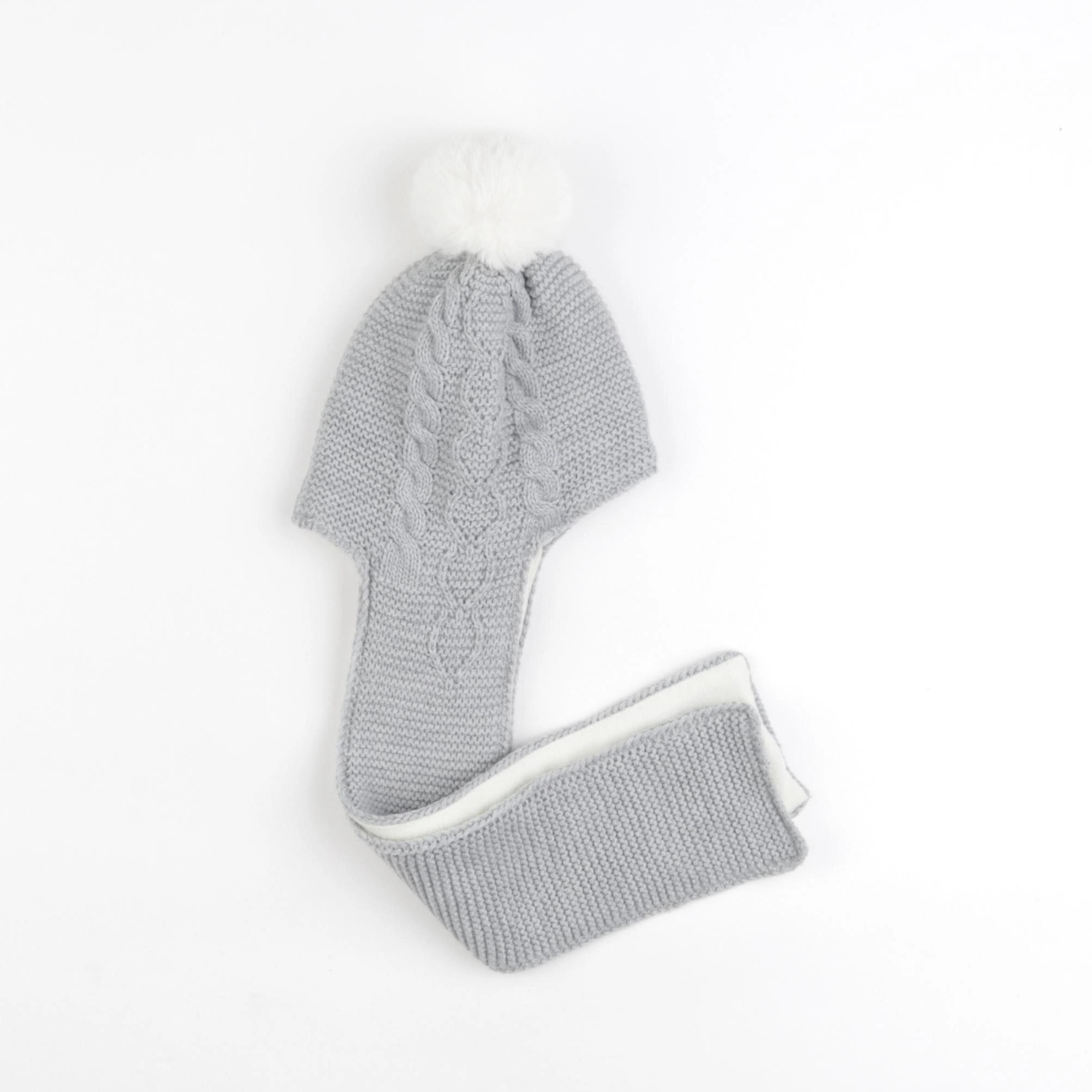 Vertbaudet - cagoule gris - 12/18 mois