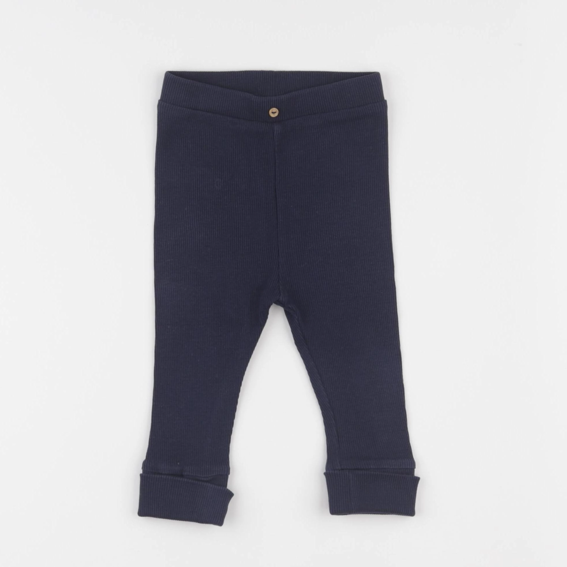 Vertbaudet - legging bleu - 12 mois