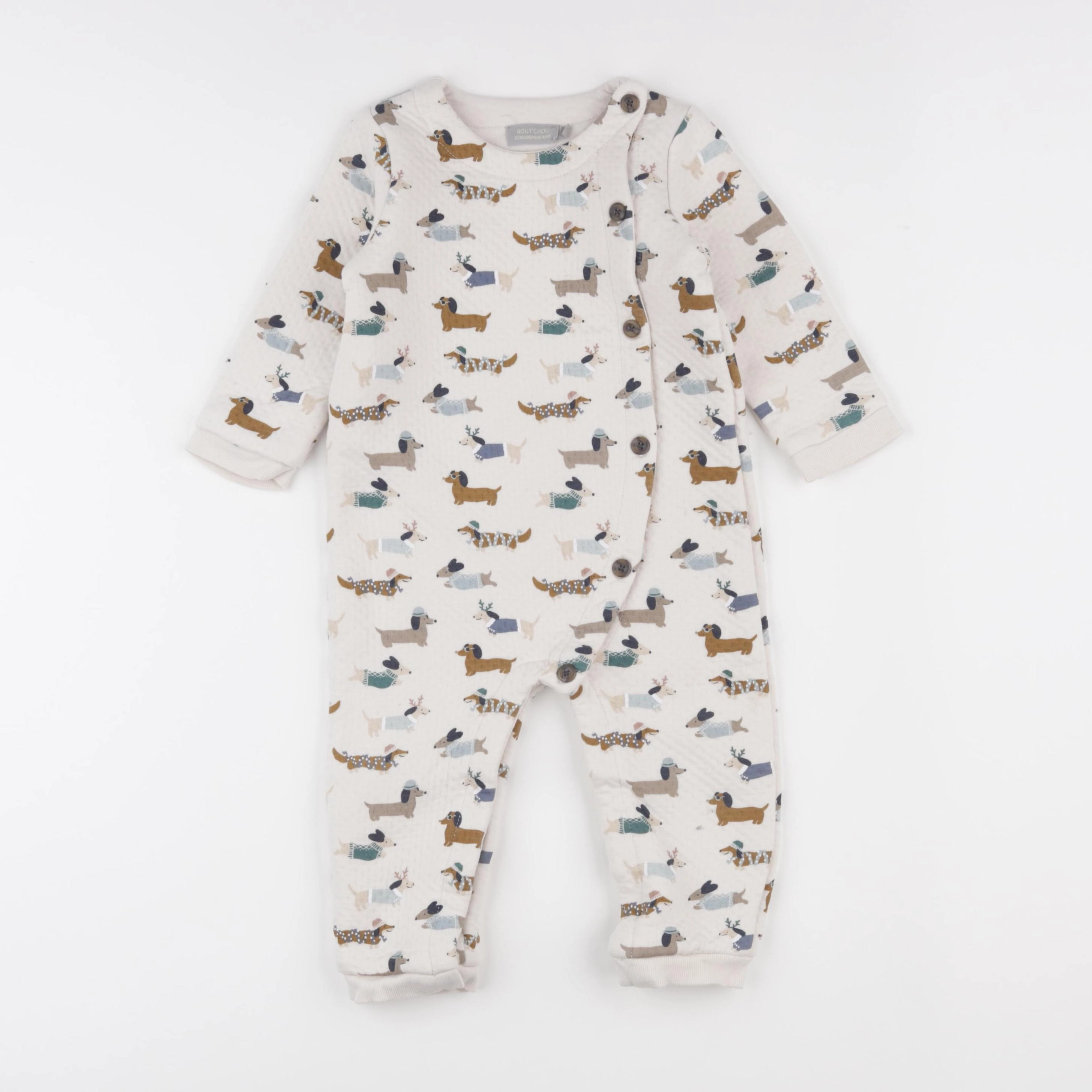 Boutchou - combinaison beige - 18 mois