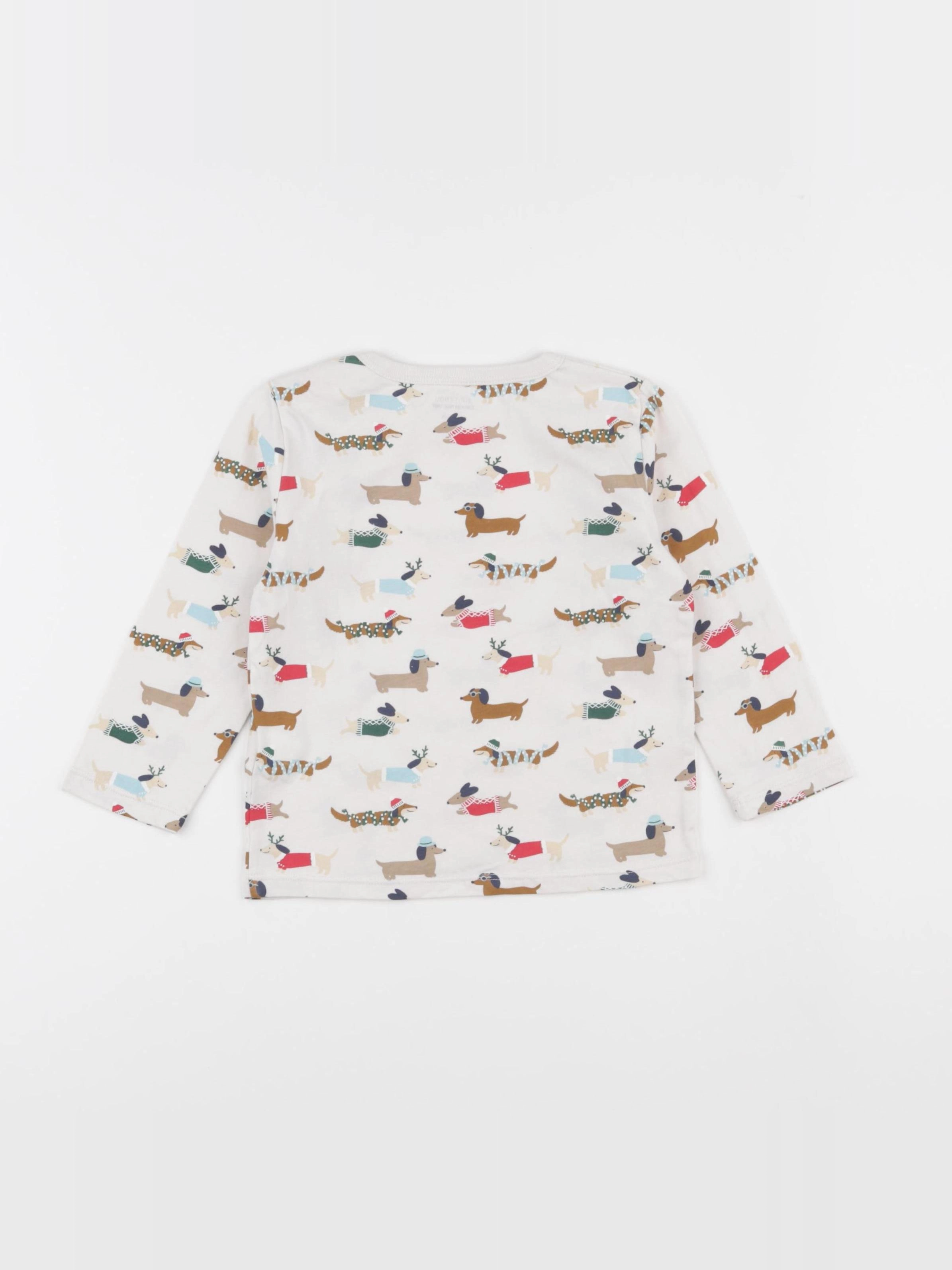 Boutchou - tee-shirt beige - 24 mois