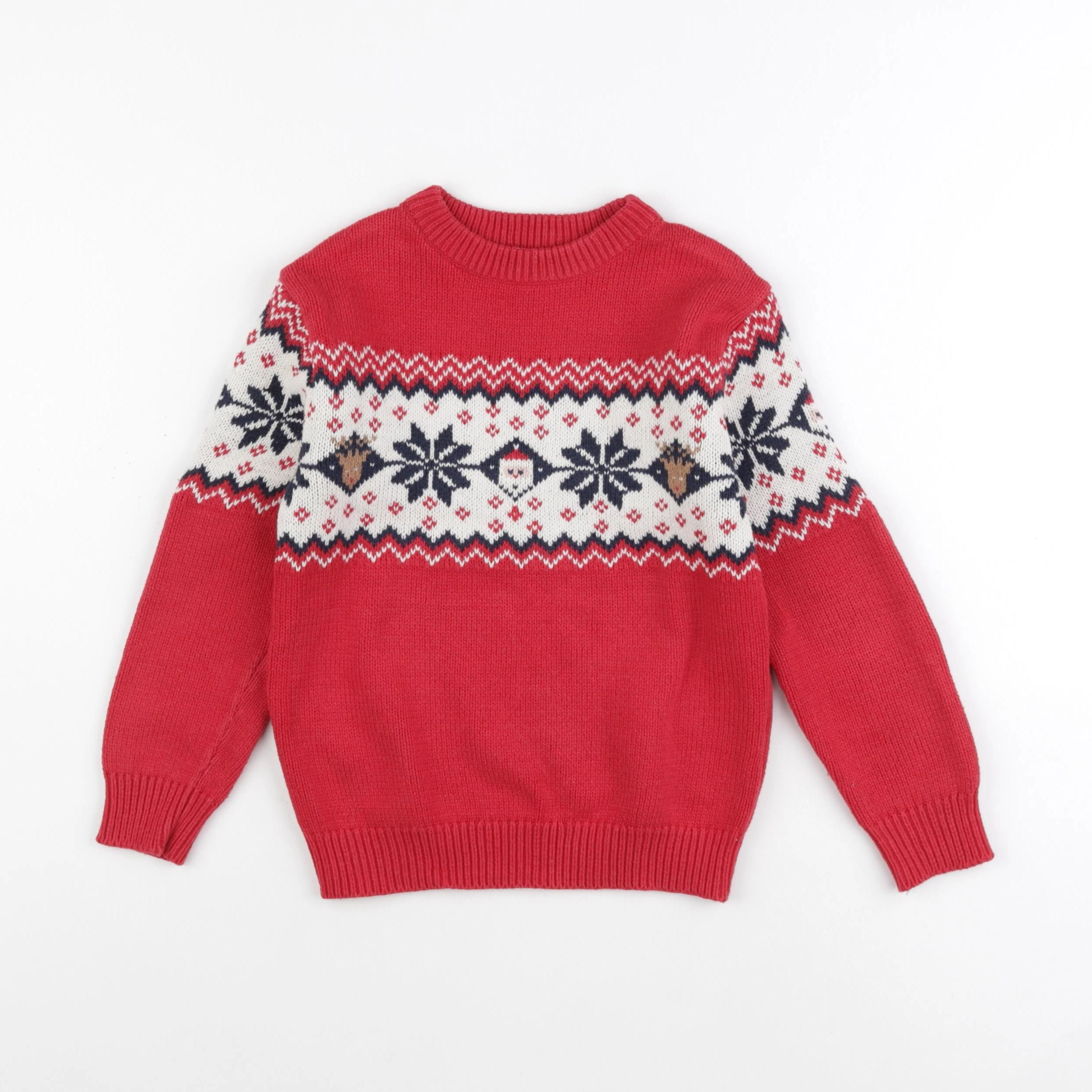 Vertbaudet - pull multicolore - 6 ans