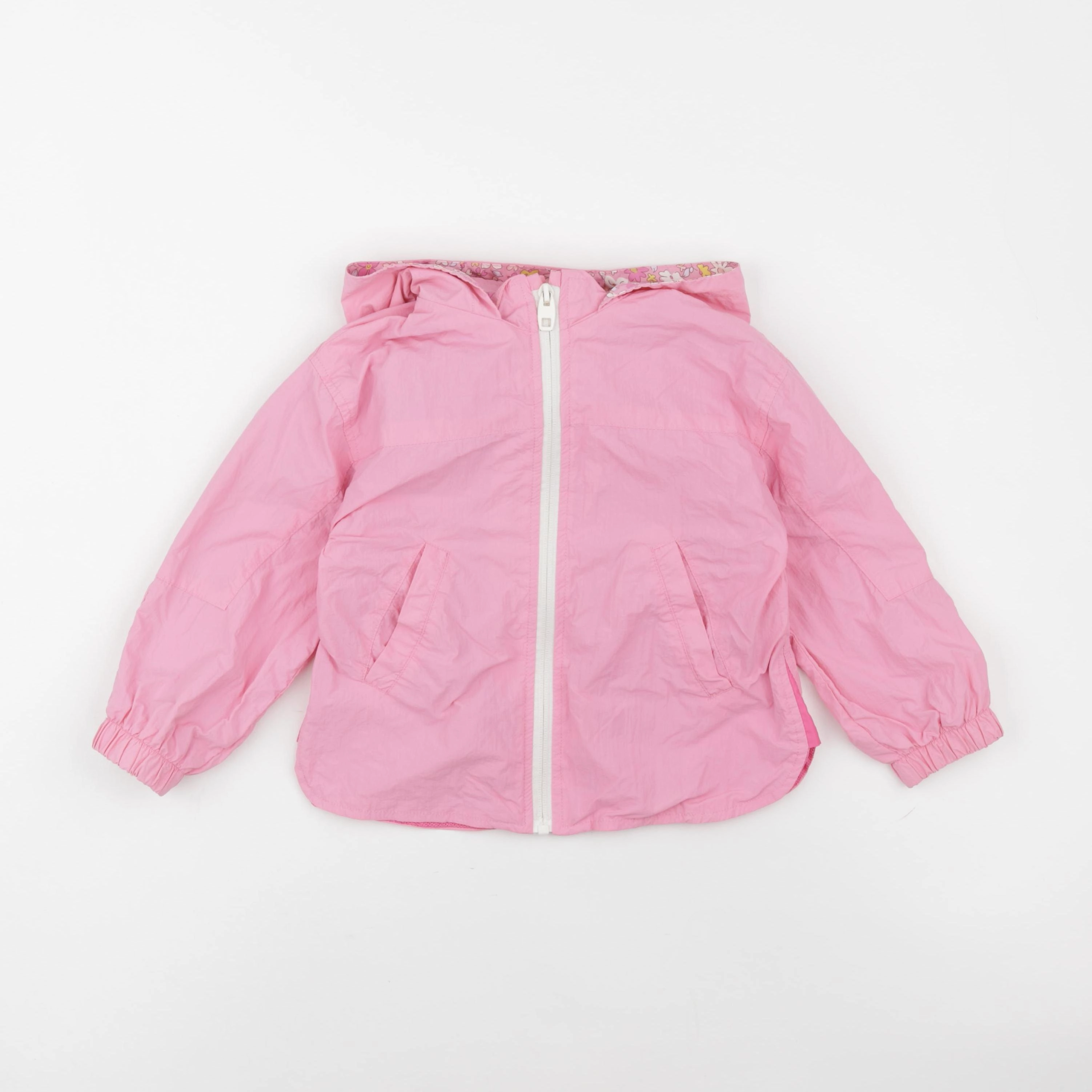 Zara - imperméable rose - 2/3 ans