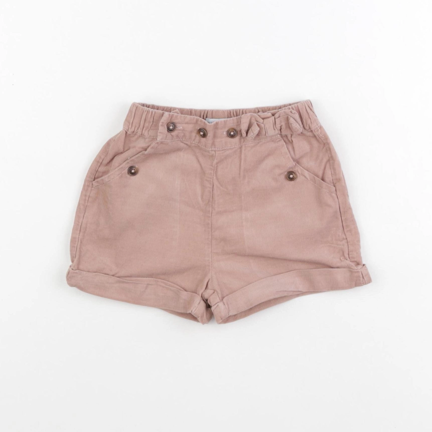 Vertbaudet - short rose - 18 mois