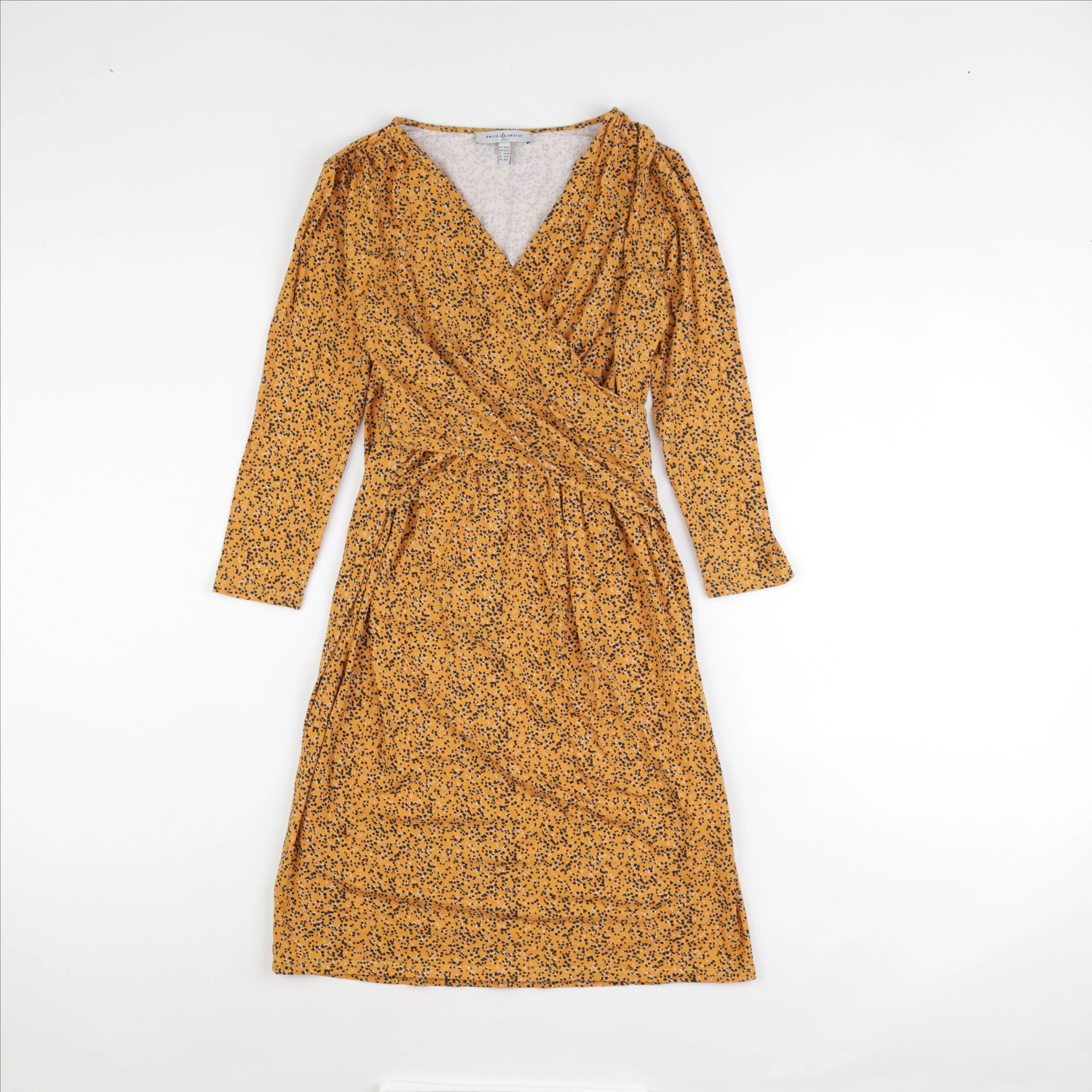 Envie de fraise - robe grossesse, allaitement jaune - 40 à 42
