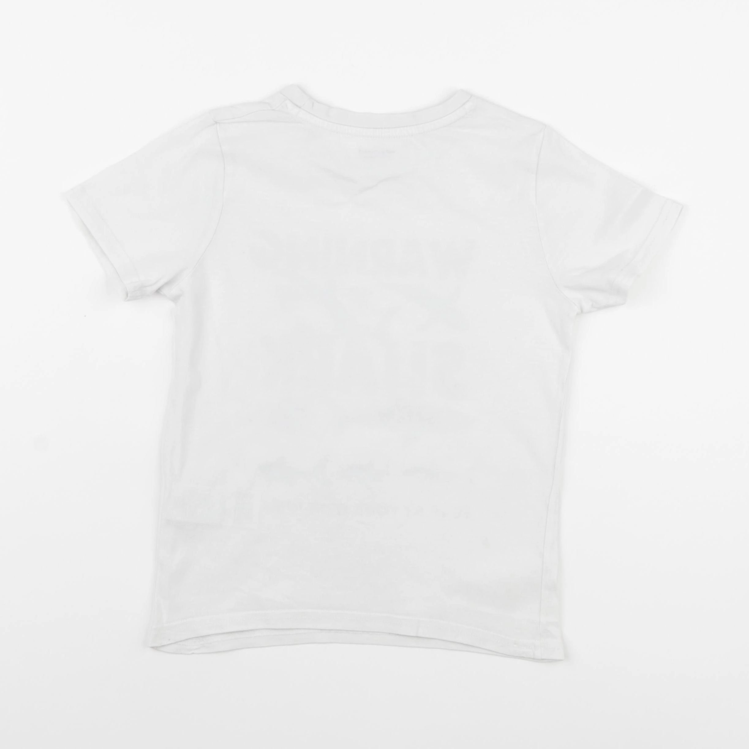 Vertbaudet - tee-shirt blanc - 6 ans