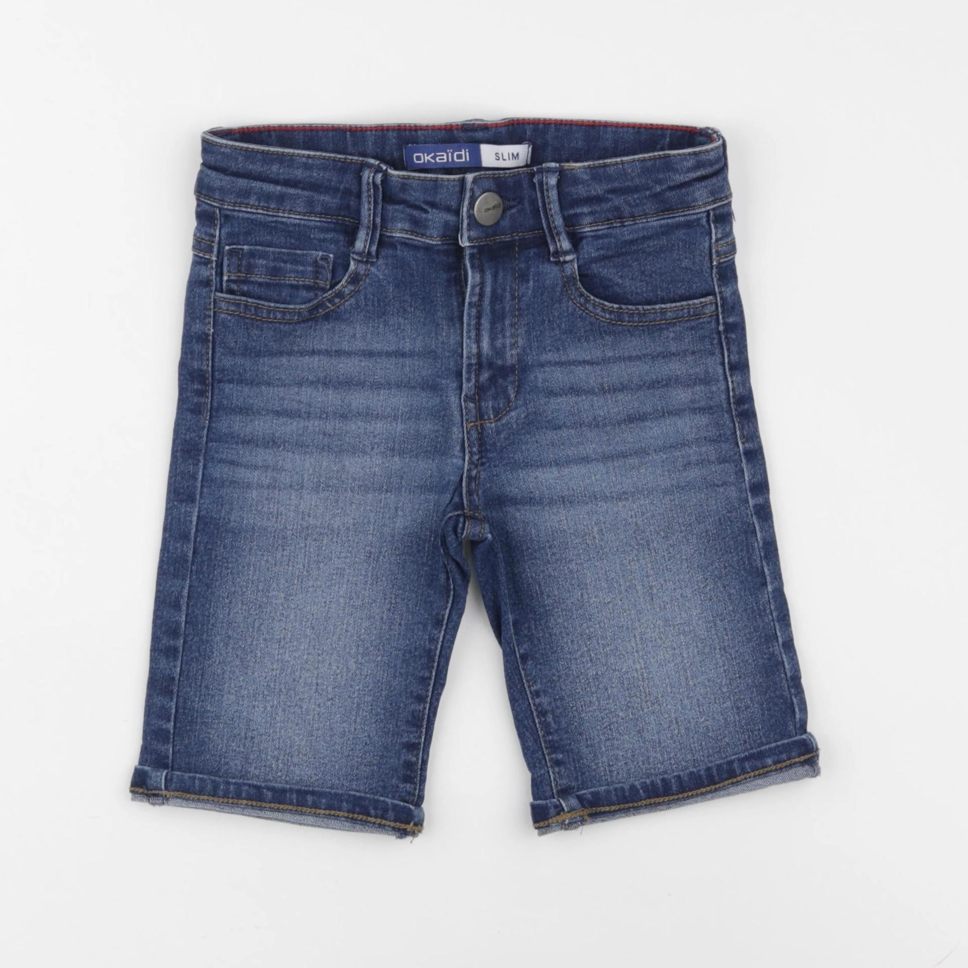 Okaidi - short bleu - 5 ans