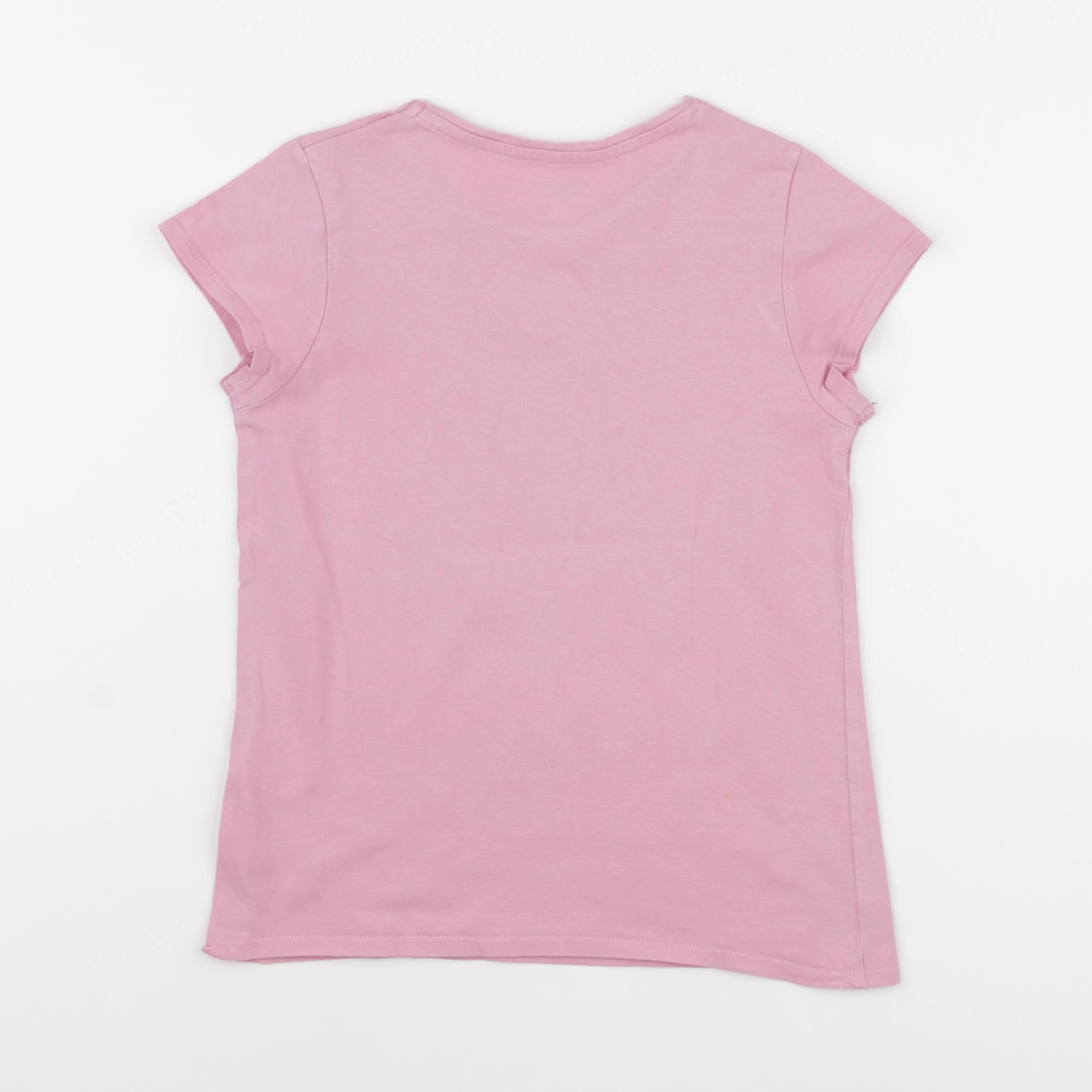 Vertbaudet - tee-shirt rose - 8 ans