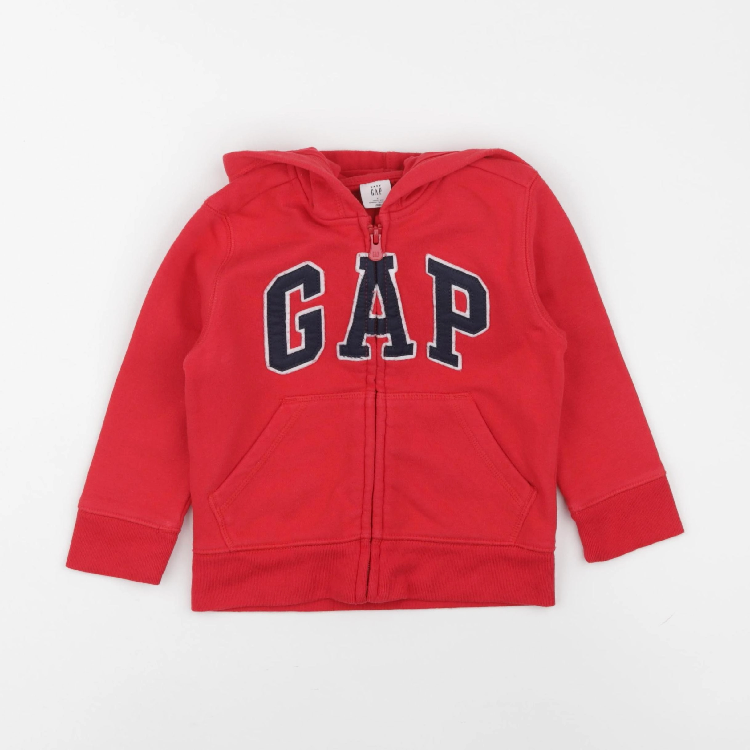GAP - sweat rouge - 2 ans