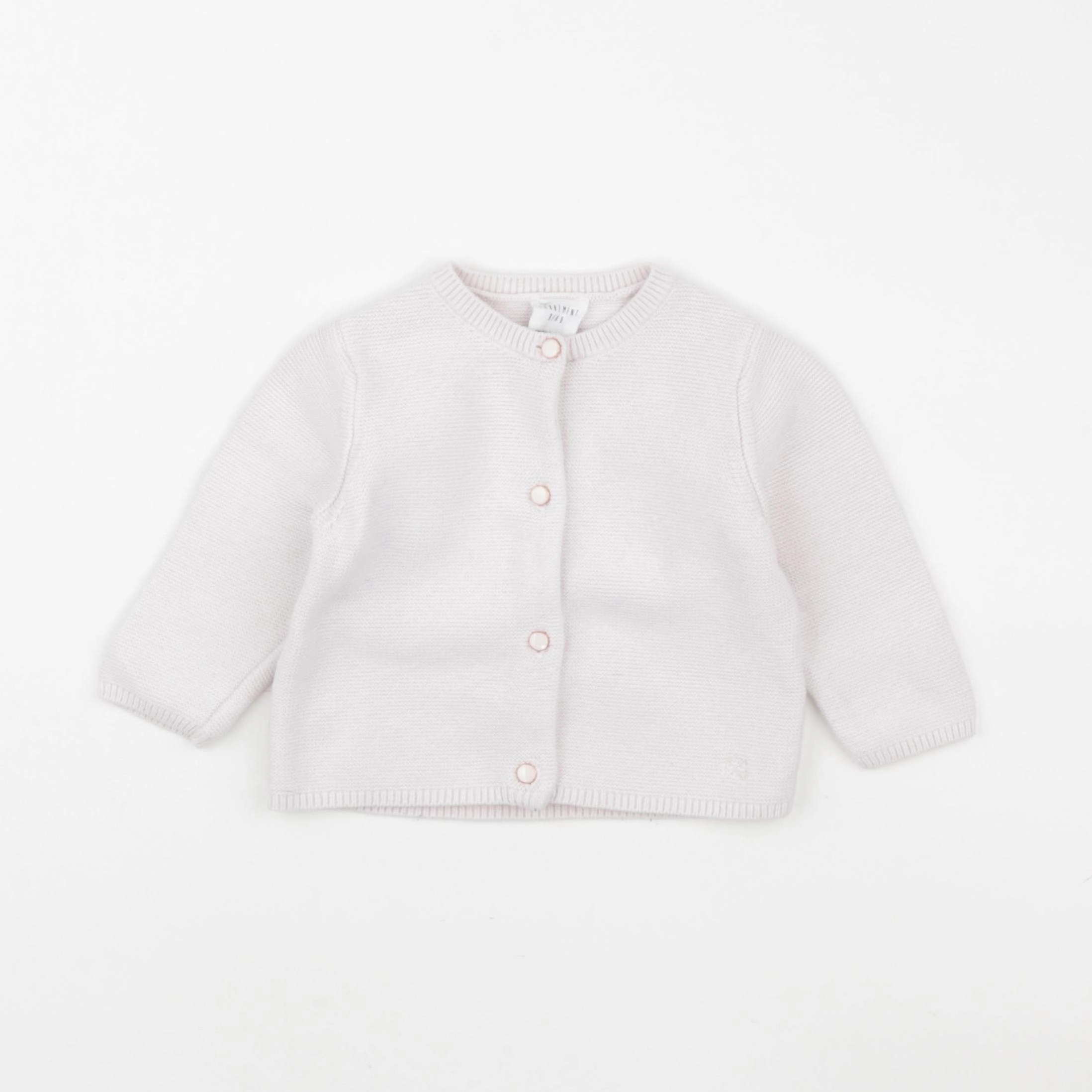 Carrément Beau - gilet rose - 12 mois