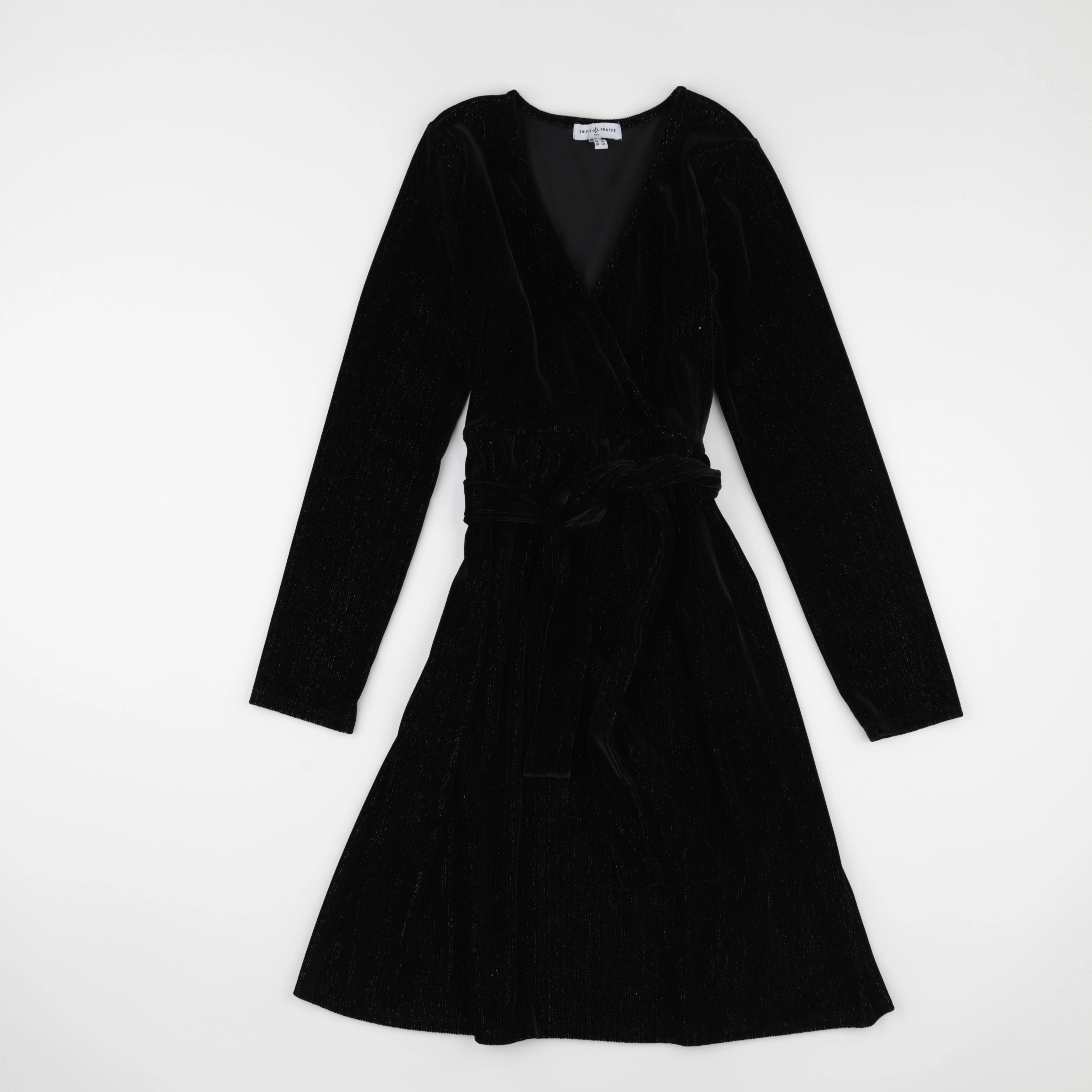 Envie de fraise - robe grossesse, allaitement noir, argent - 34 à 36